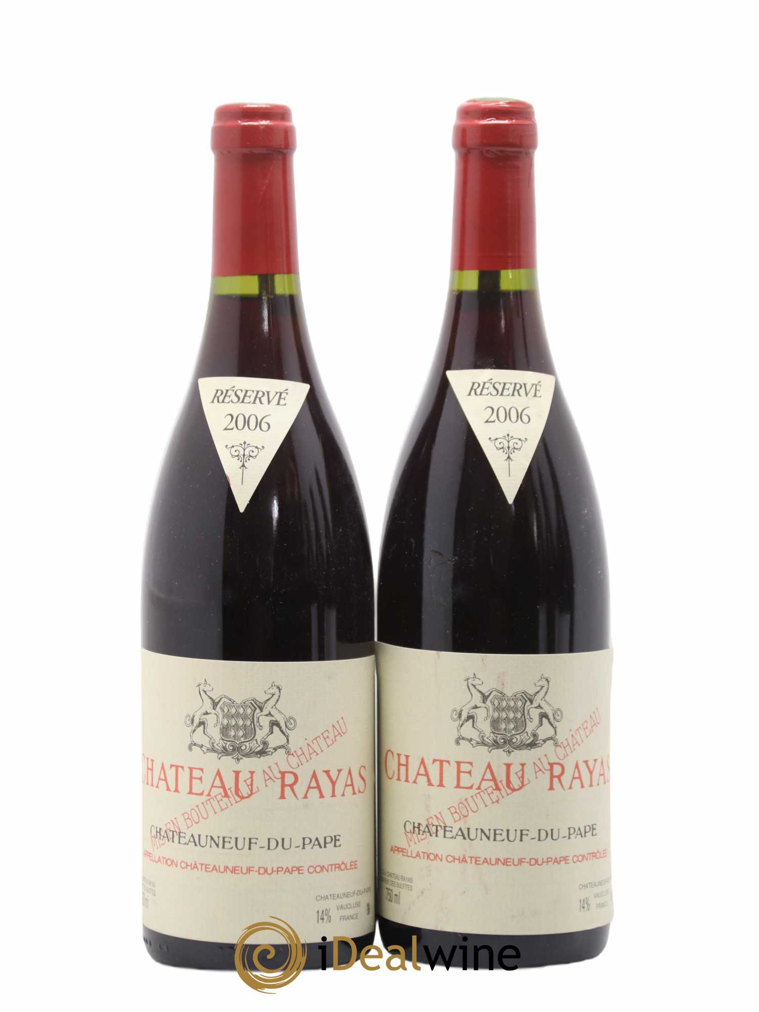 Châteauneuf-du-Pape Château Rayas Emmanuel Reynaud (sans prix de réserve) 2006 - Lot de 2 bouteilles - 0