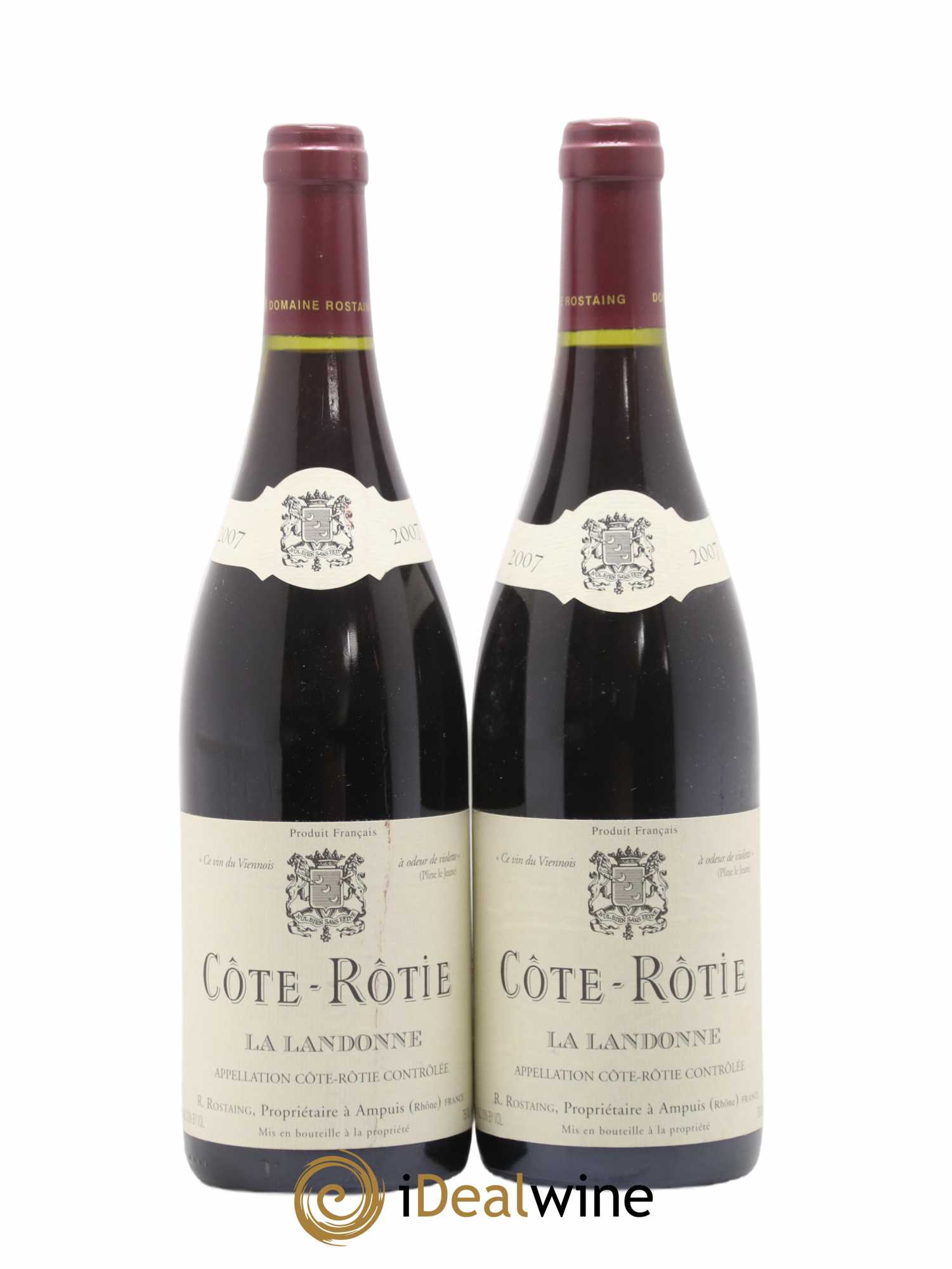 Côte-Rôtie La Landonne René Rostaing 2007 - Lot de 2 bouteilles - 0