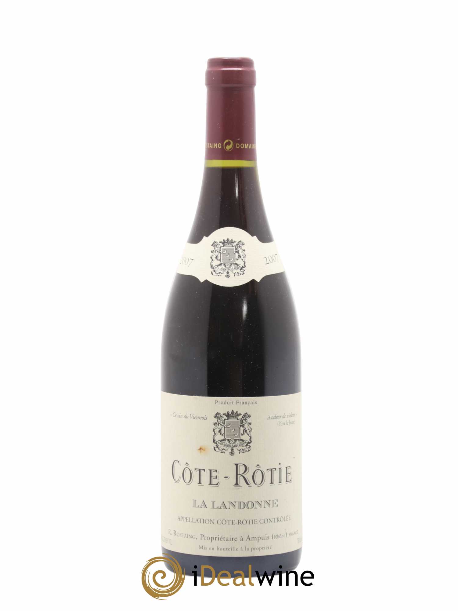 Côte-Rôtie La Landonne René Rostaing 2007 - Lot de 1 bouteille - 0
