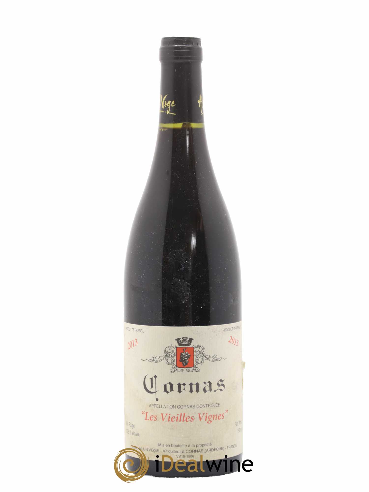 Cornas Les Vieilles Vignes Alain Voge (Domaine) 2013 - Lotto di 1 bottiglia - 0
