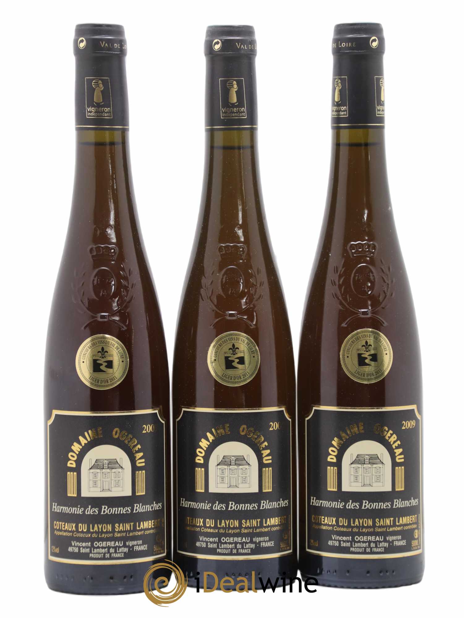 Coteaux du Layon 2009 - Lotto di 3 bottiglie - 0