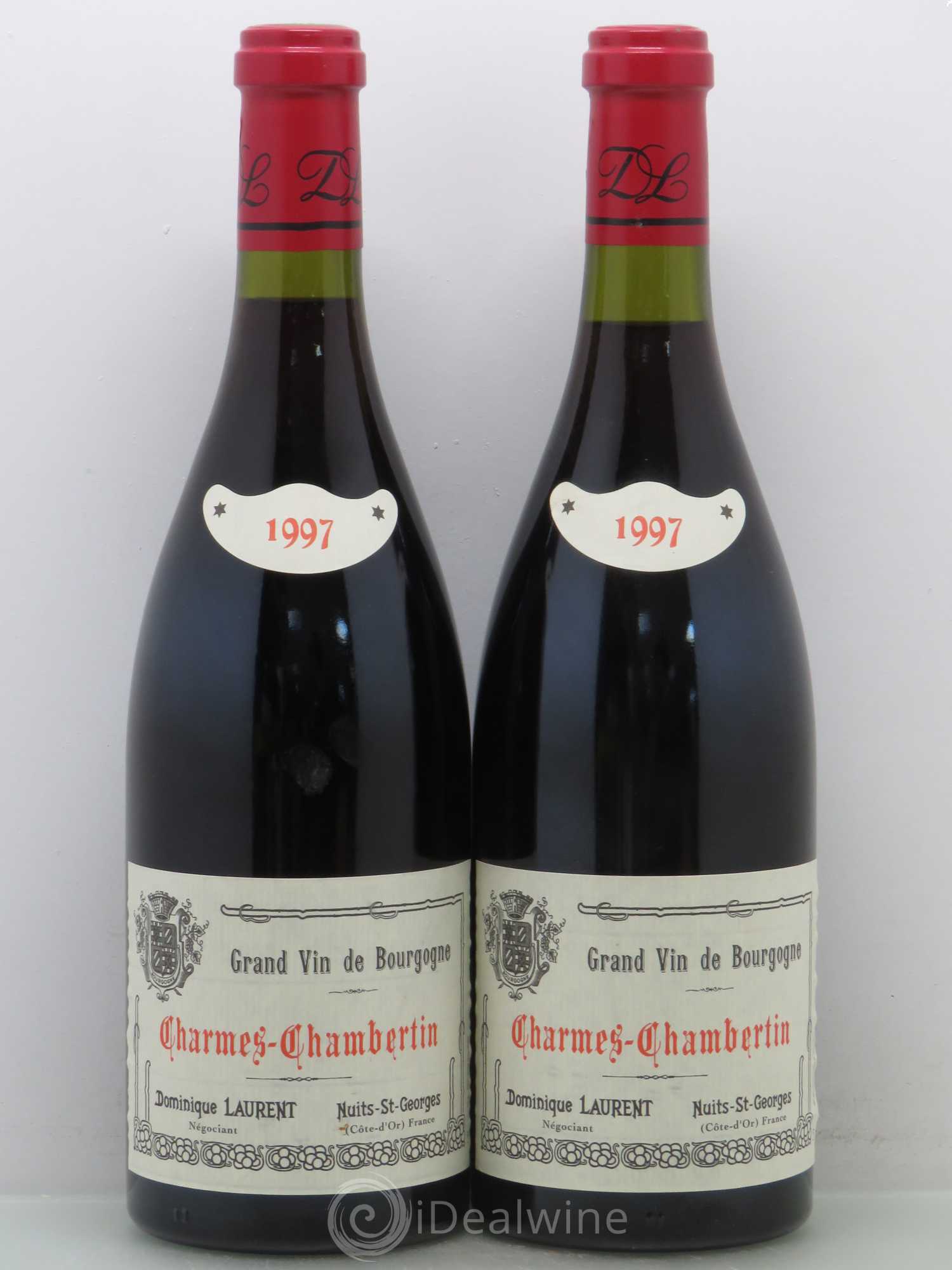 Charmes-Chambertin Grand Cru Domaine Laurent 1997 - Posten von 2 Flaschen - 0