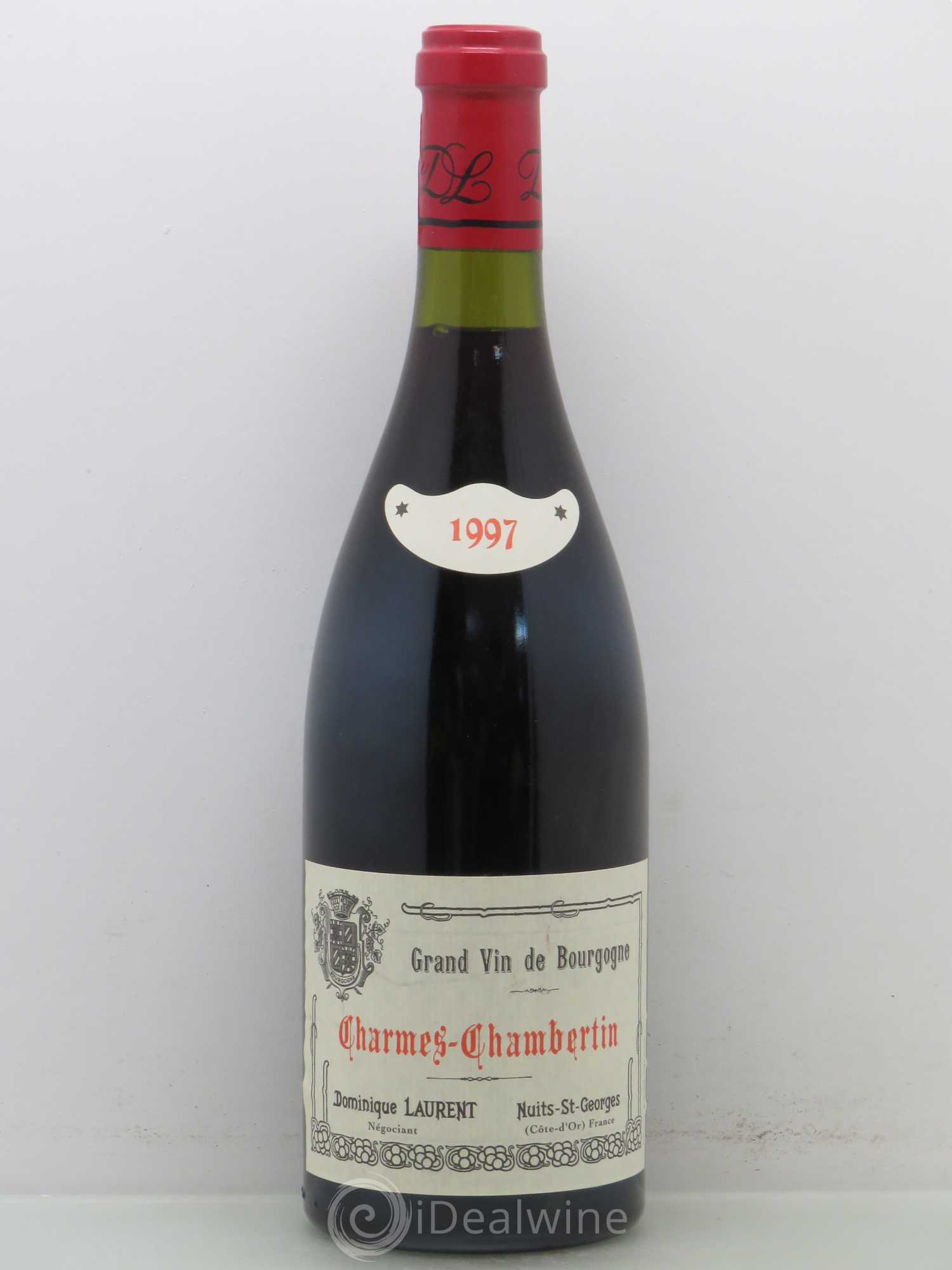 Charmes-Chambertin Grand Cru Domaine Laurent 1997 - Lot de 1 bouteille - 0