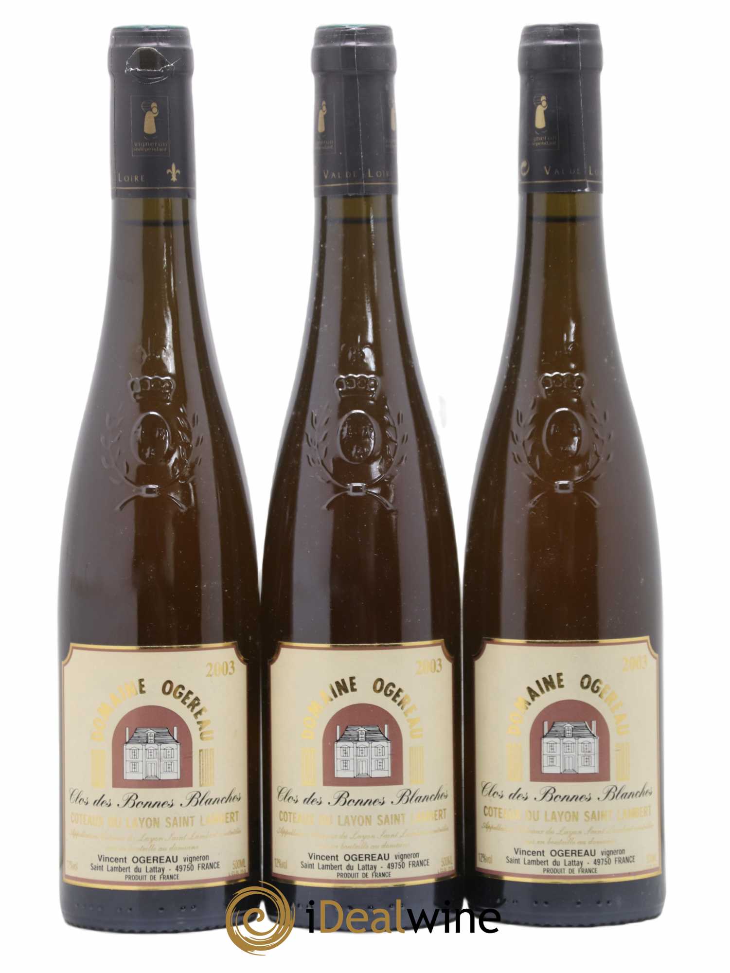 Coteaux du Layon 2003 - Lotto di 3 bottiglie - 0