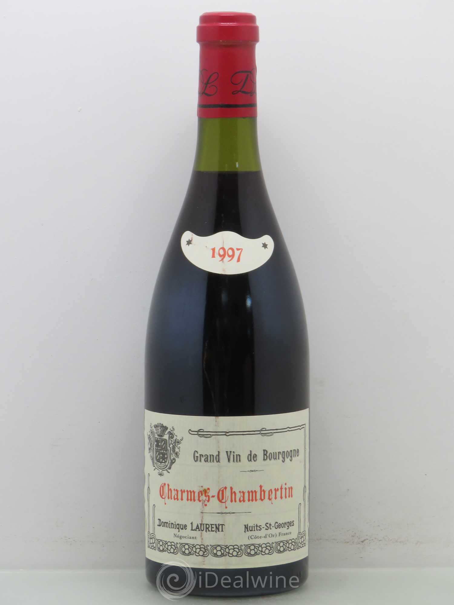 Charmes-Chambertin Grand Cru Domaine Laurent 1997 - Posten von 1 Flasche - 0