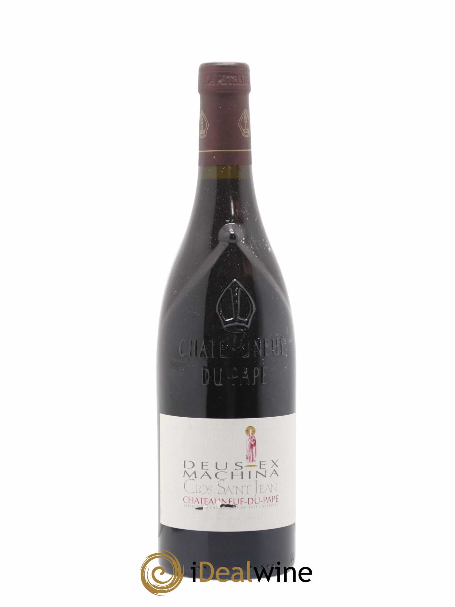 Châteauneuf-du-Pape Clos Saint-Jean Deus Ex Machina Pascal et Vincent Maurel 2016 - Lot de 1 bouteille - 0