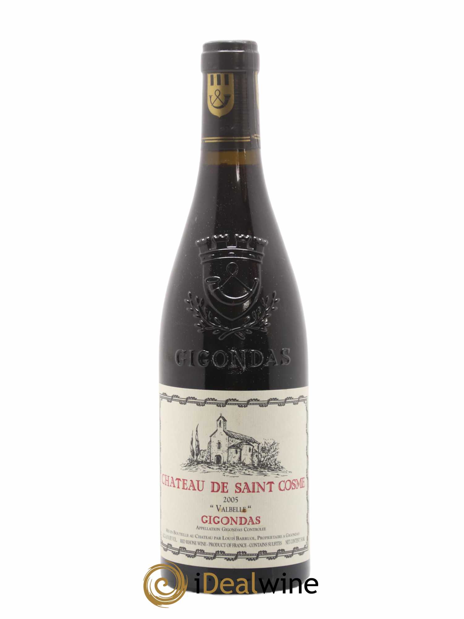 Gigondas Valbelle Saint Cosme 2005 - Lot de 1 bouteille - 0