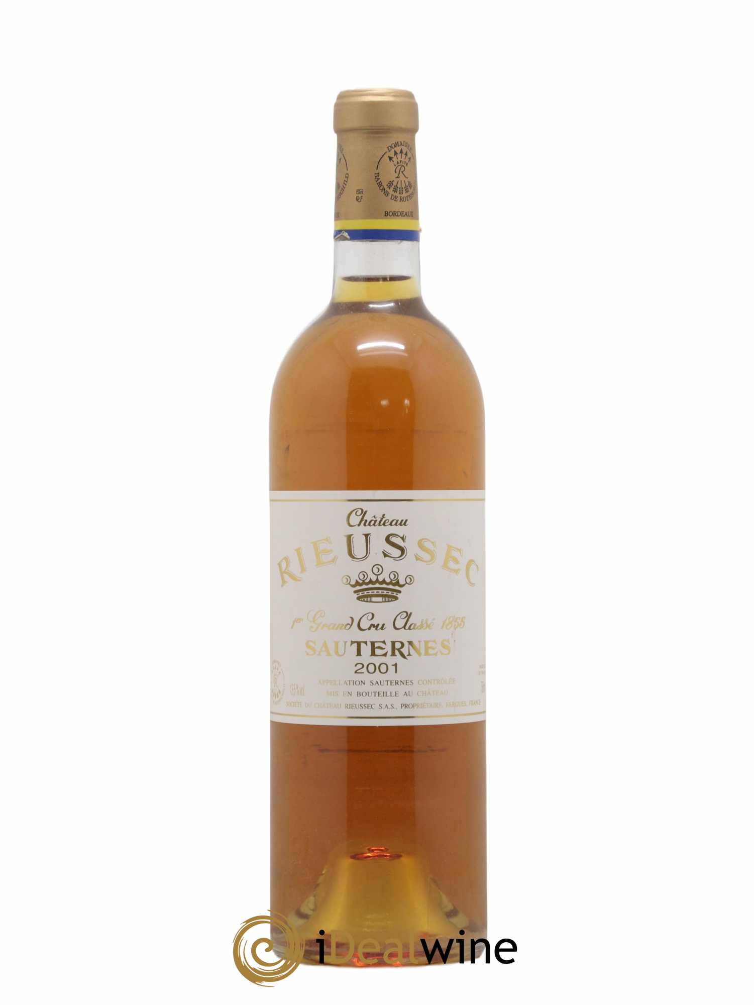 Château Rieussec 1er Grand Cru Classé 2001 - Posten von 1 Flasche - 0