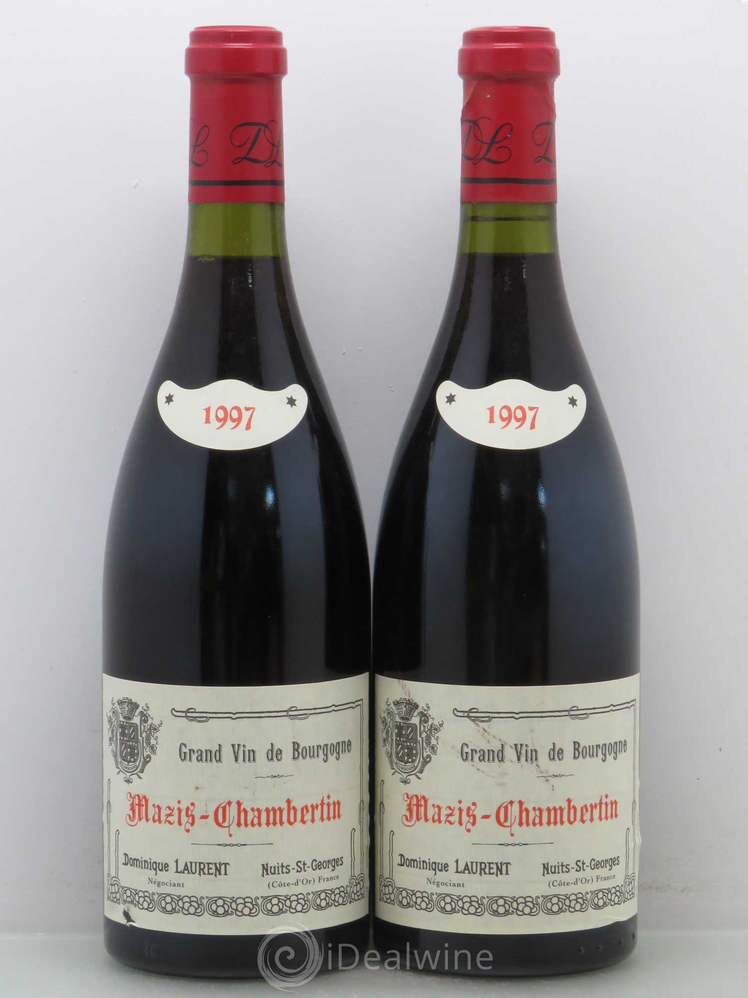 Mazis-Chambertin Grand Cru Dominique Laurent 1997 - Lot de 2 bouteilles - 0