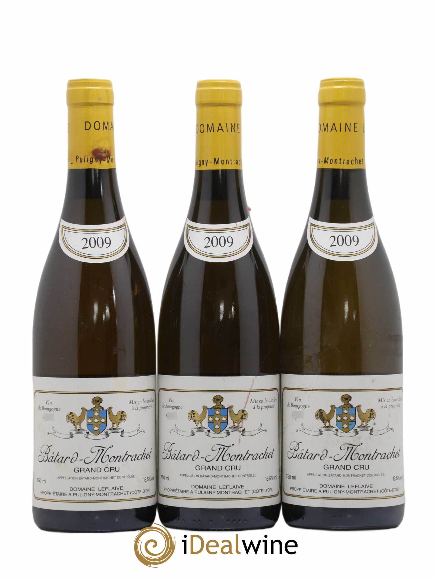 Bâtard-Montrachet Grand Cru Leflaive (Domaine) 2009 - Lot de 3 bouteilles - 0