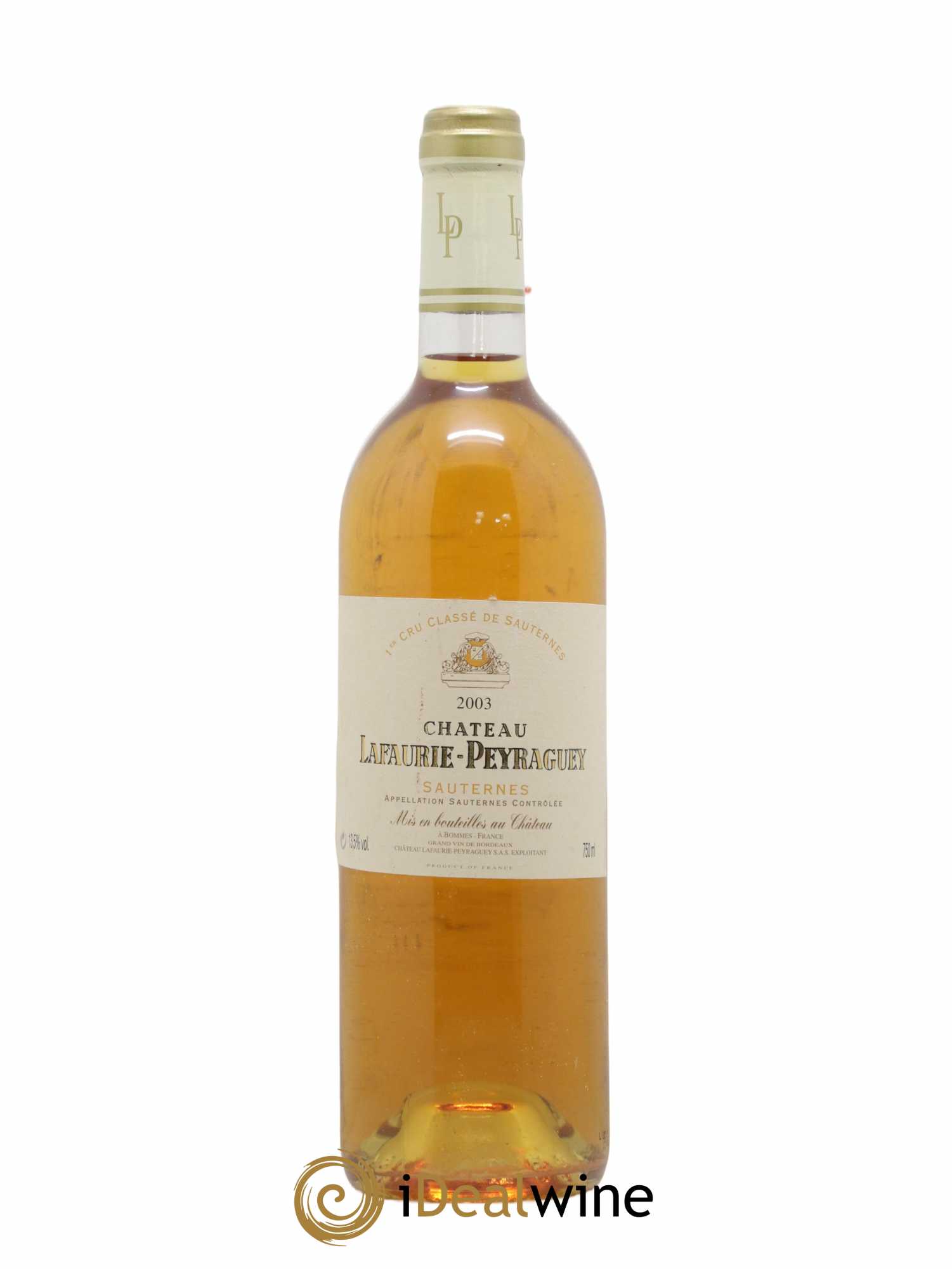 Château Lafaurie-Peyraguey 1er Grand Cru Classé 2003 - Lotto di 1 bottiglia - 0