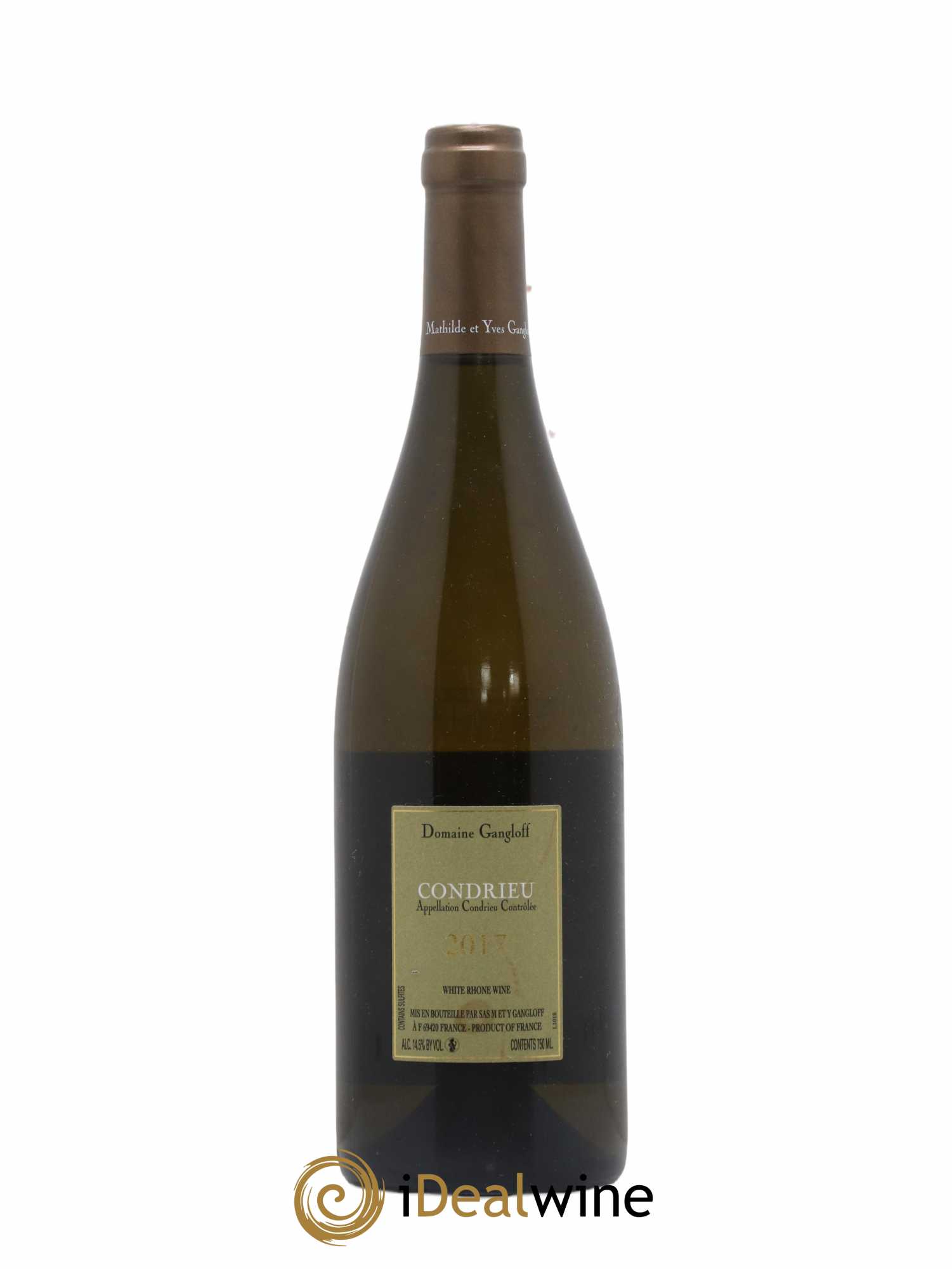 Condrieu Domaine Gangloff (Domaine) 2017 - Lot de 1 bouteille - 1