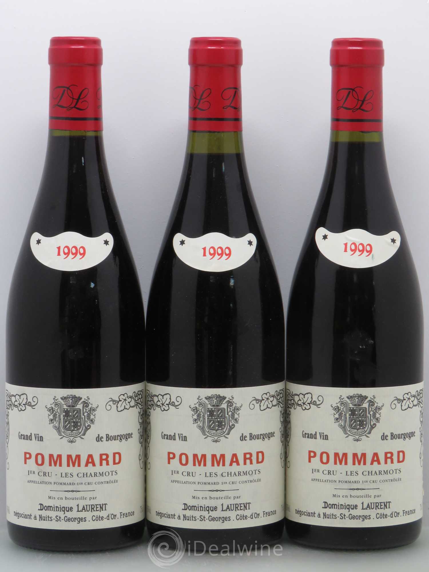 Pommard 1er Cru Les Charmots Dominique Laurent 1999 - Lot de 6 bouteilles - 2