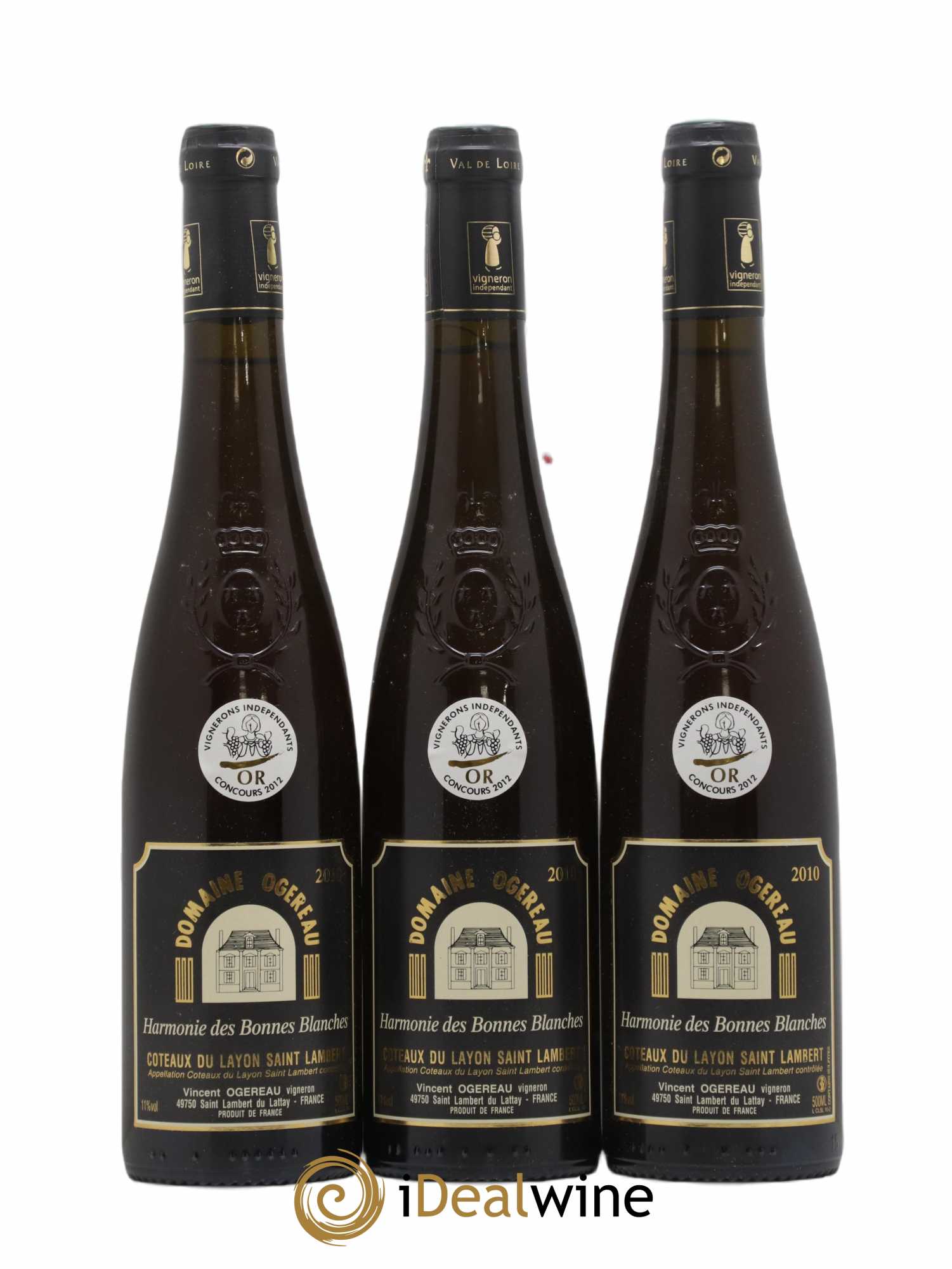 Coteaux du Layon 2010 - Lotto di 3 bottiglie - 0