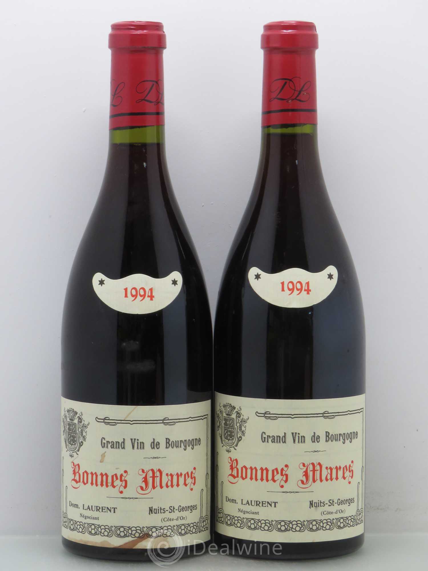 Bonnes-Mares Grand Cru Dominique Laurent 1994 - Lot de 2 bouteilles - 0