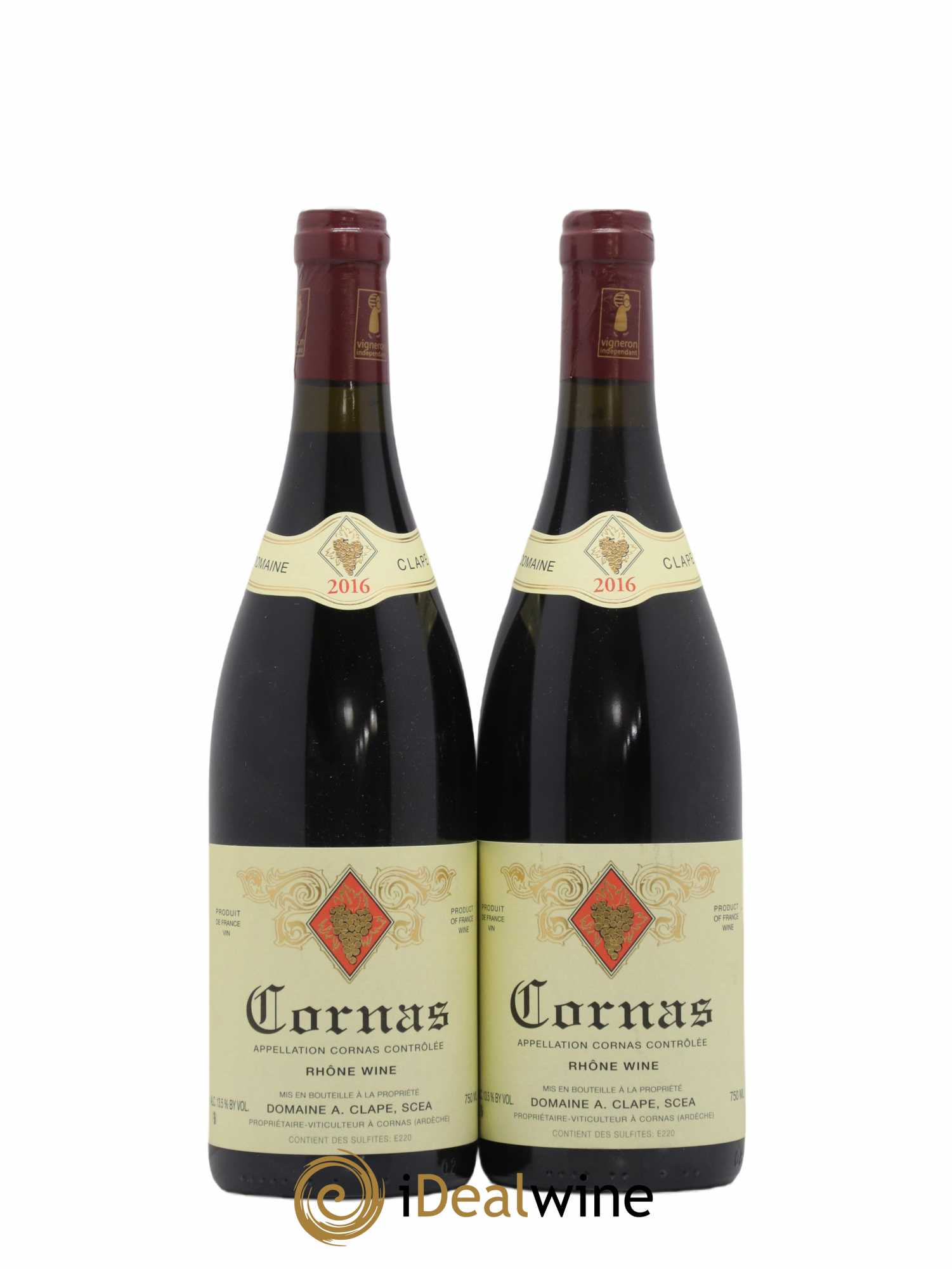 Cornas Auguste Clape 2016 - Lot de 2 bouteilles - 0