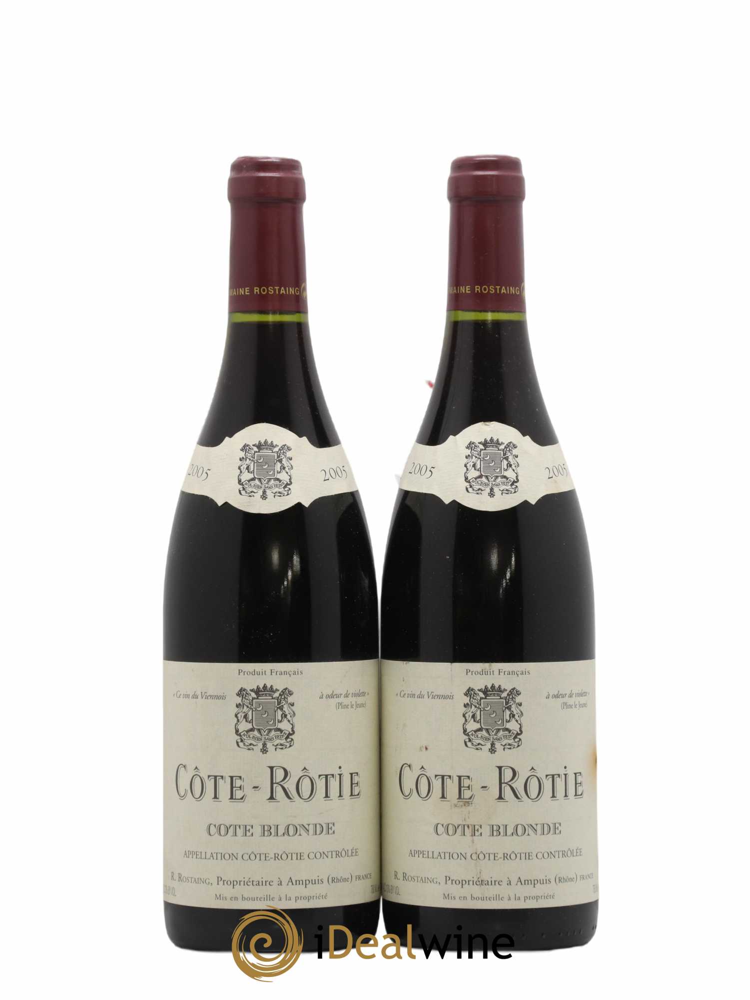 Côte-Rôtie Côte Blonde René Rostaing 2005 - Posten von 2 Flaschen - 0