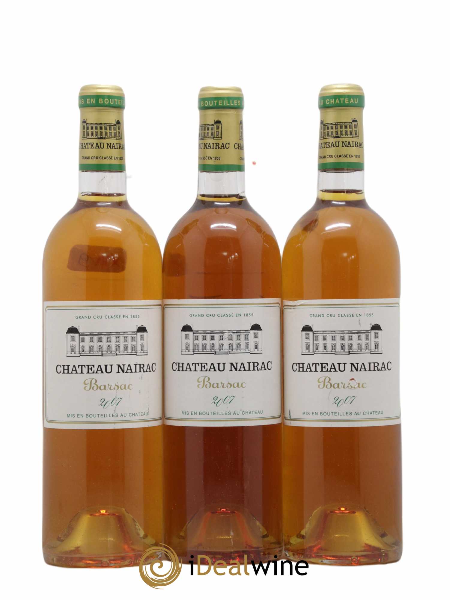 Château Nairac 2ème Grand Cru Classé (senza prezzo di riserva) 2007 - Lotto di 3 bottiglie - 0