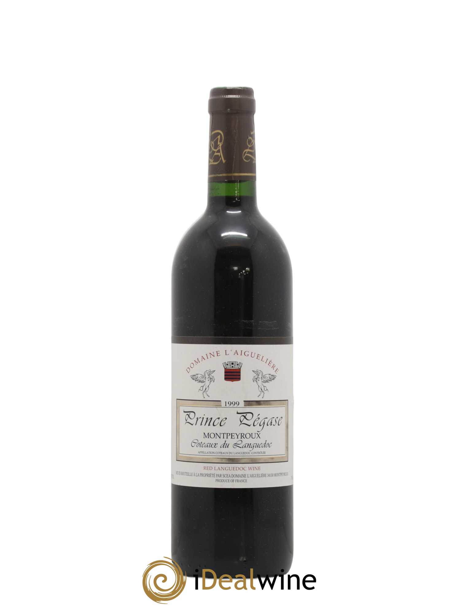 Coteaux du Languedoc Montpeyroux Prince Pégase Domaine Aiguelière 1999 - Posten von 1 Flasche - 0