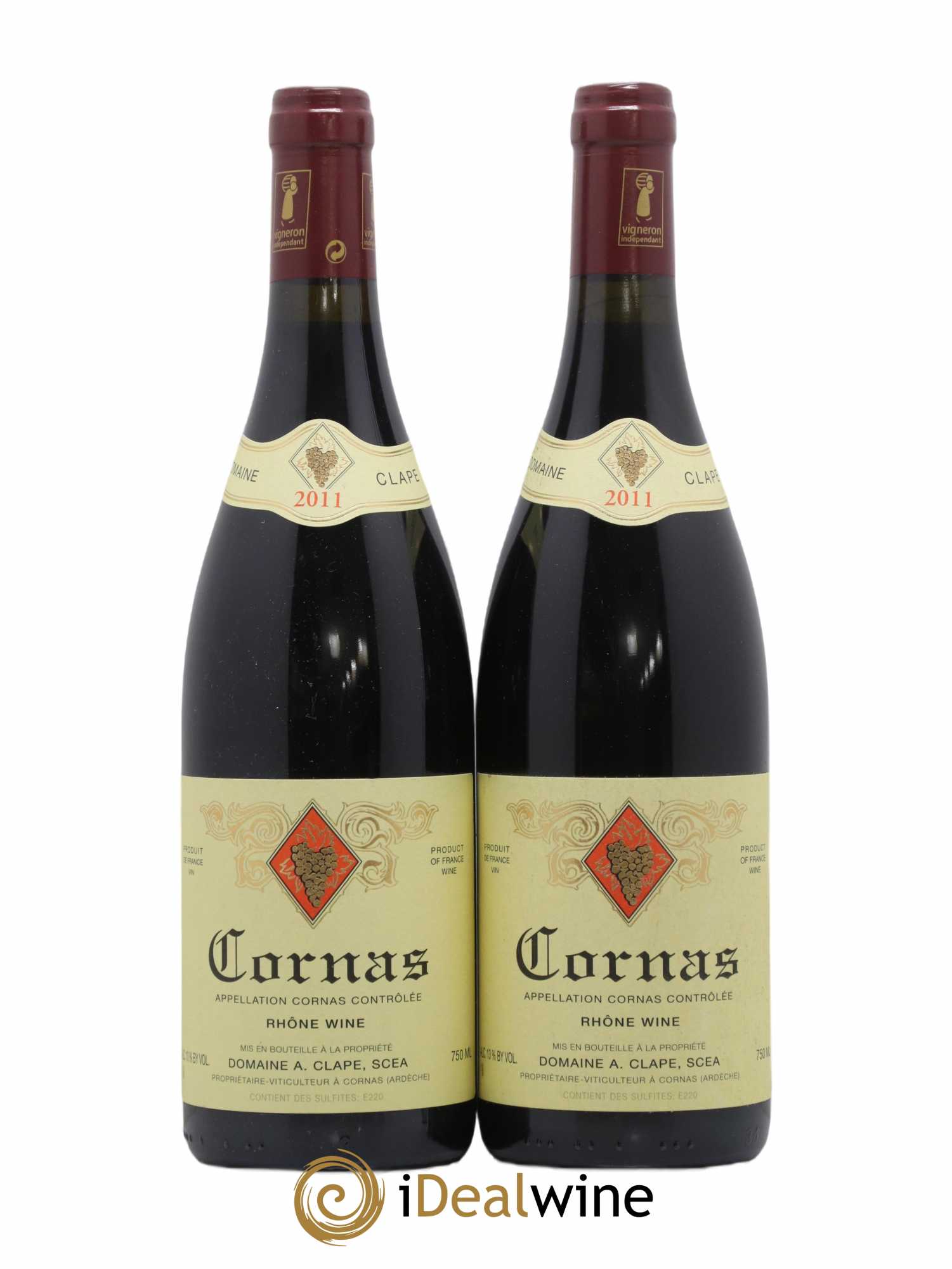 Cornas Auguste Clape 2011 - Lot de 2 bouteilles - 0