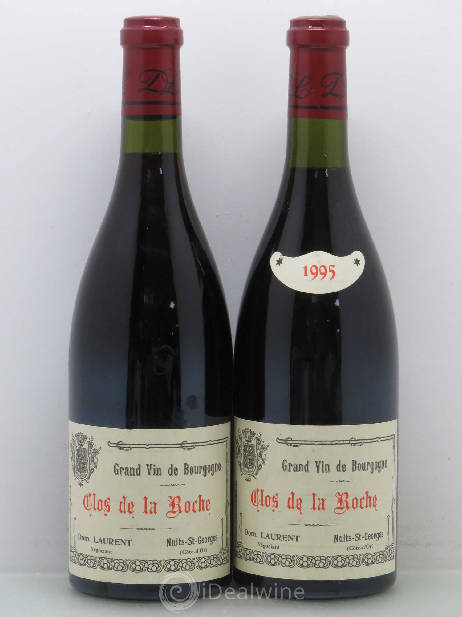Clos de la Roche Grand Cru Domaine Laurent 1995 - Posten von 2 Flaschen - 0