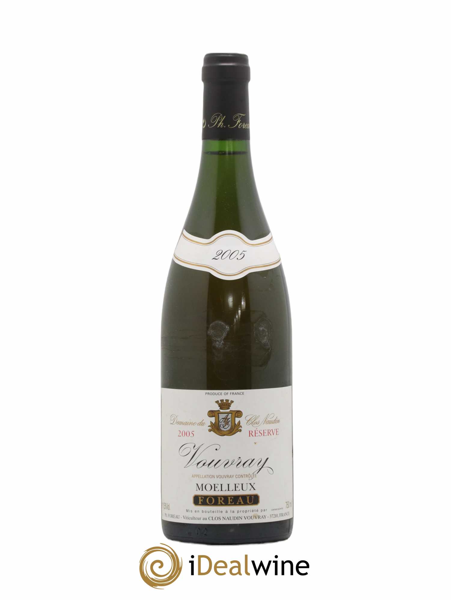Vouvray Moelleux Réserve Clos Naudin - Philippe Foreau 2005 - Lotto di 1 bottiglia - 0