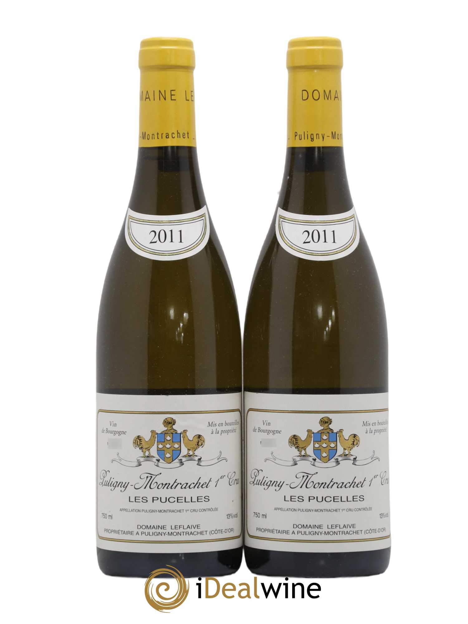 Puligny-Montrachet 1er Cru Les Pucelles Leflaive (Domaine) 2011 - Lot de 2 bouteilles - 0
