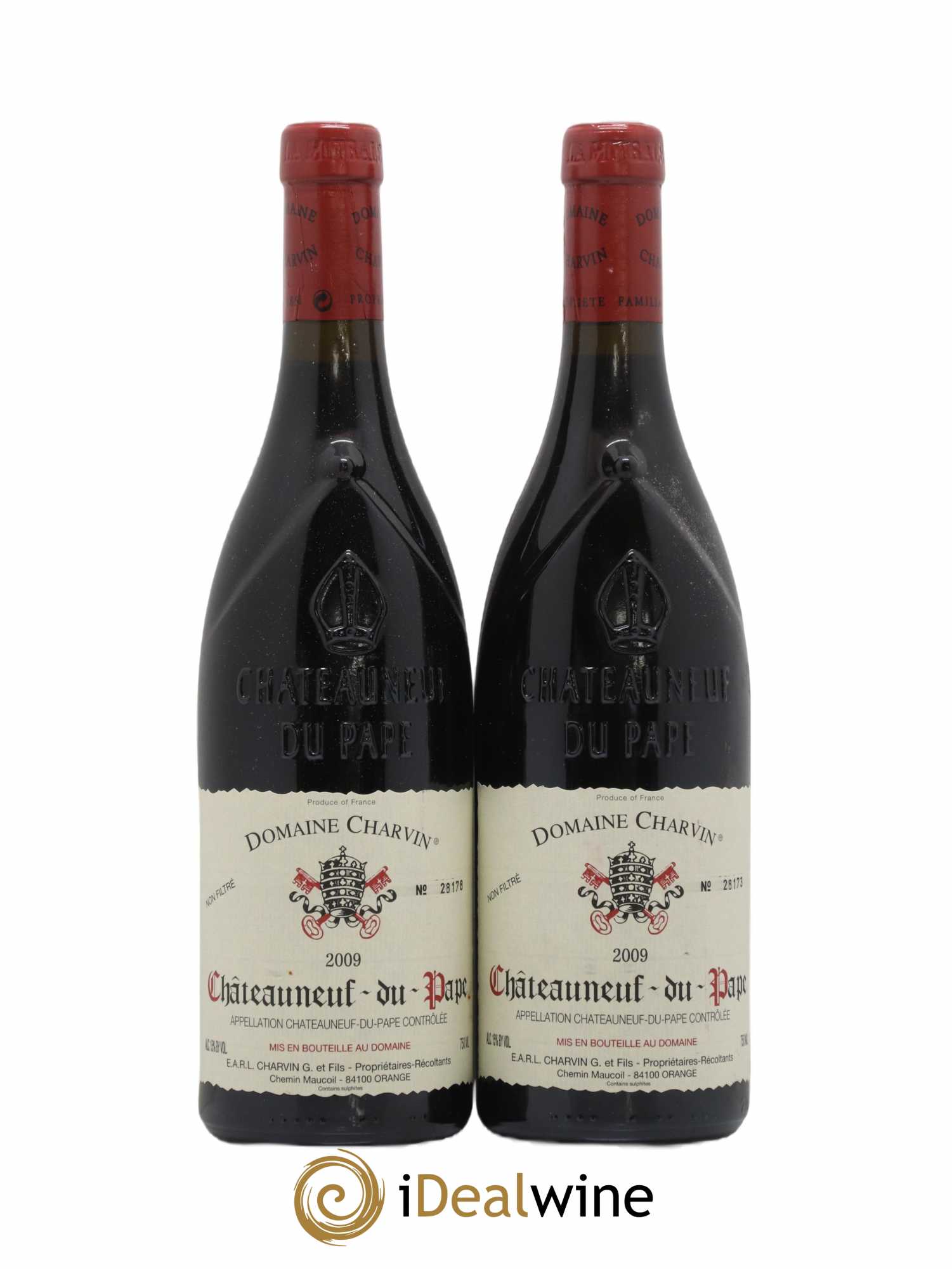 Châteauneuf-du-Pape Charvin (Domaine) 2009 - Lot de 2 bouteilles - 0