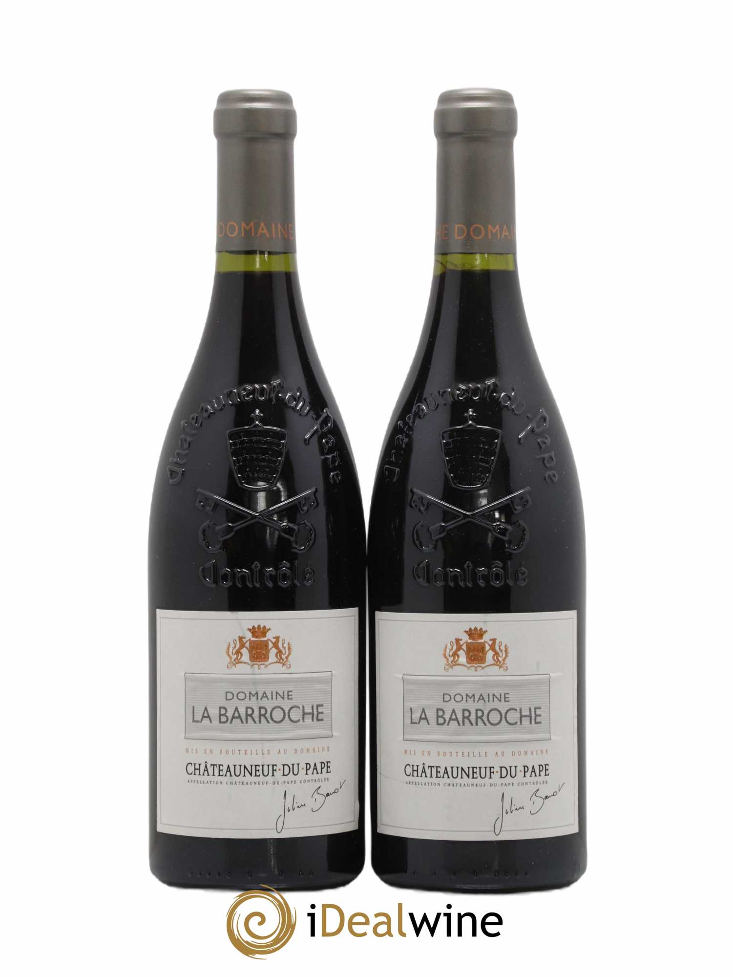 Châteauneuf-du-Pape La Barroche (Domaine de) Signature Julien Barrot 2009 - Lot de 2 bouteilles - 0