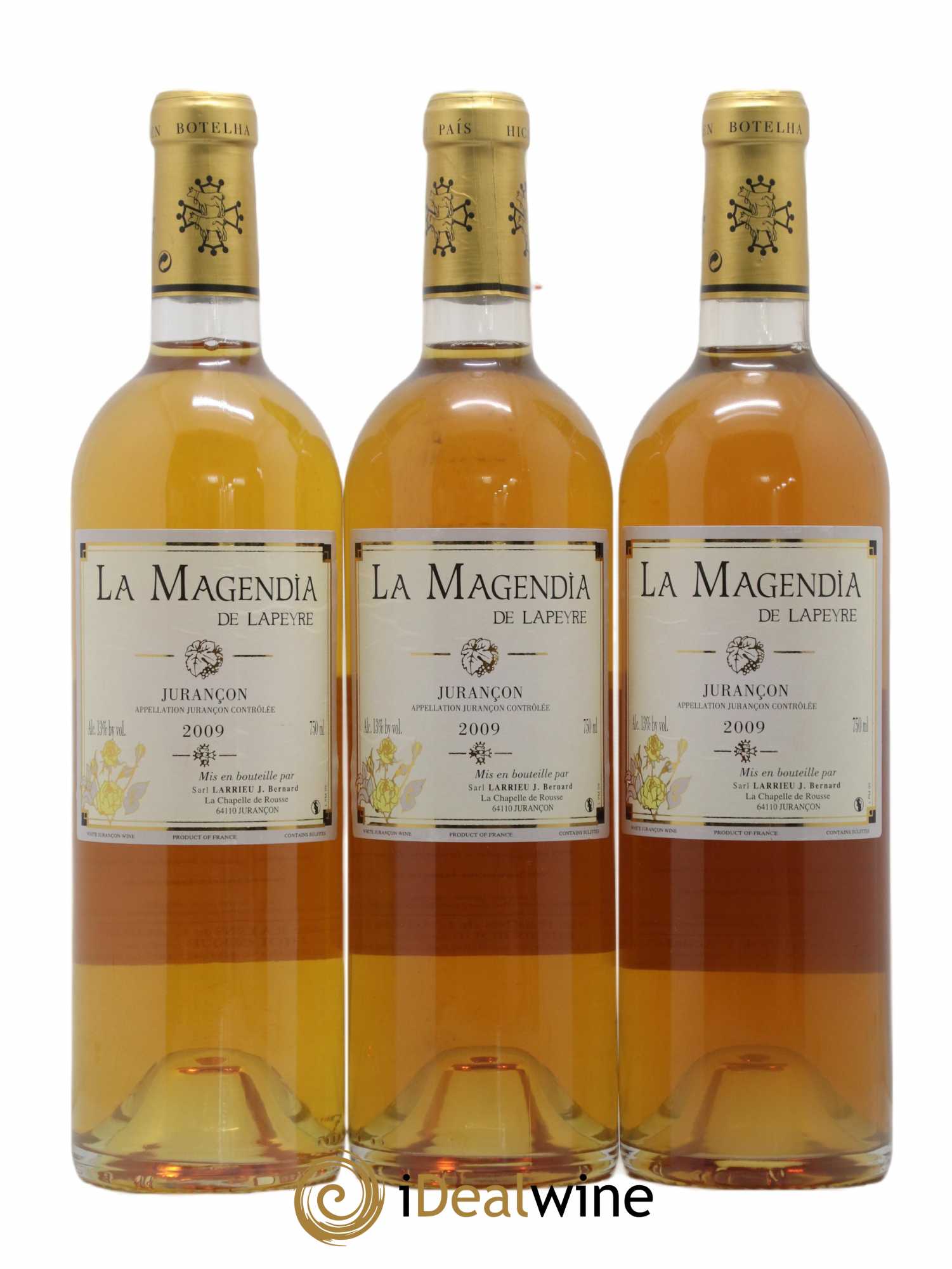 Jurançon La Magendia Clos Lapeyre 2009 - Posten von 3 Flaschen - 0