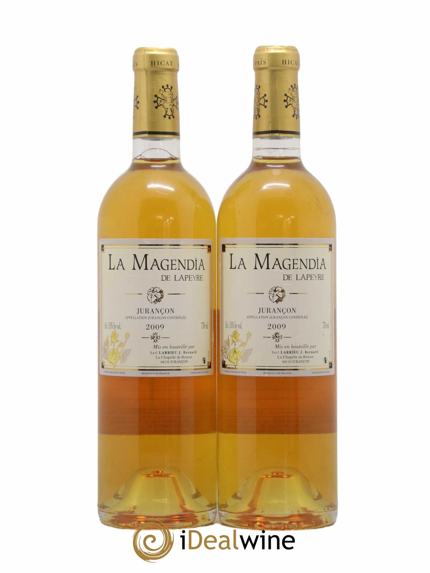 Jurançon La Magendia Clos Lapeyre 2009 - Lotto di 2 bottiglie - 0