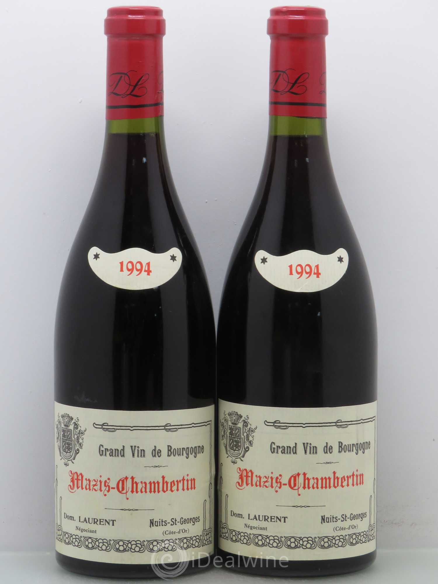 Mazis-Chambertin Grand Cru Dominique Laurent 1994 - Lot de 2 bouteilles - 0