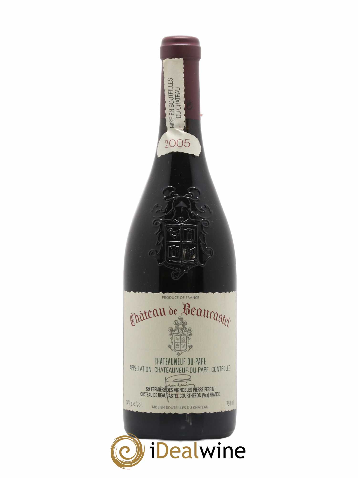 Châteauneuf-du-Pape Château de Beaucastel Famille Perrin 2005 - Lot de 1 bouteille - 0