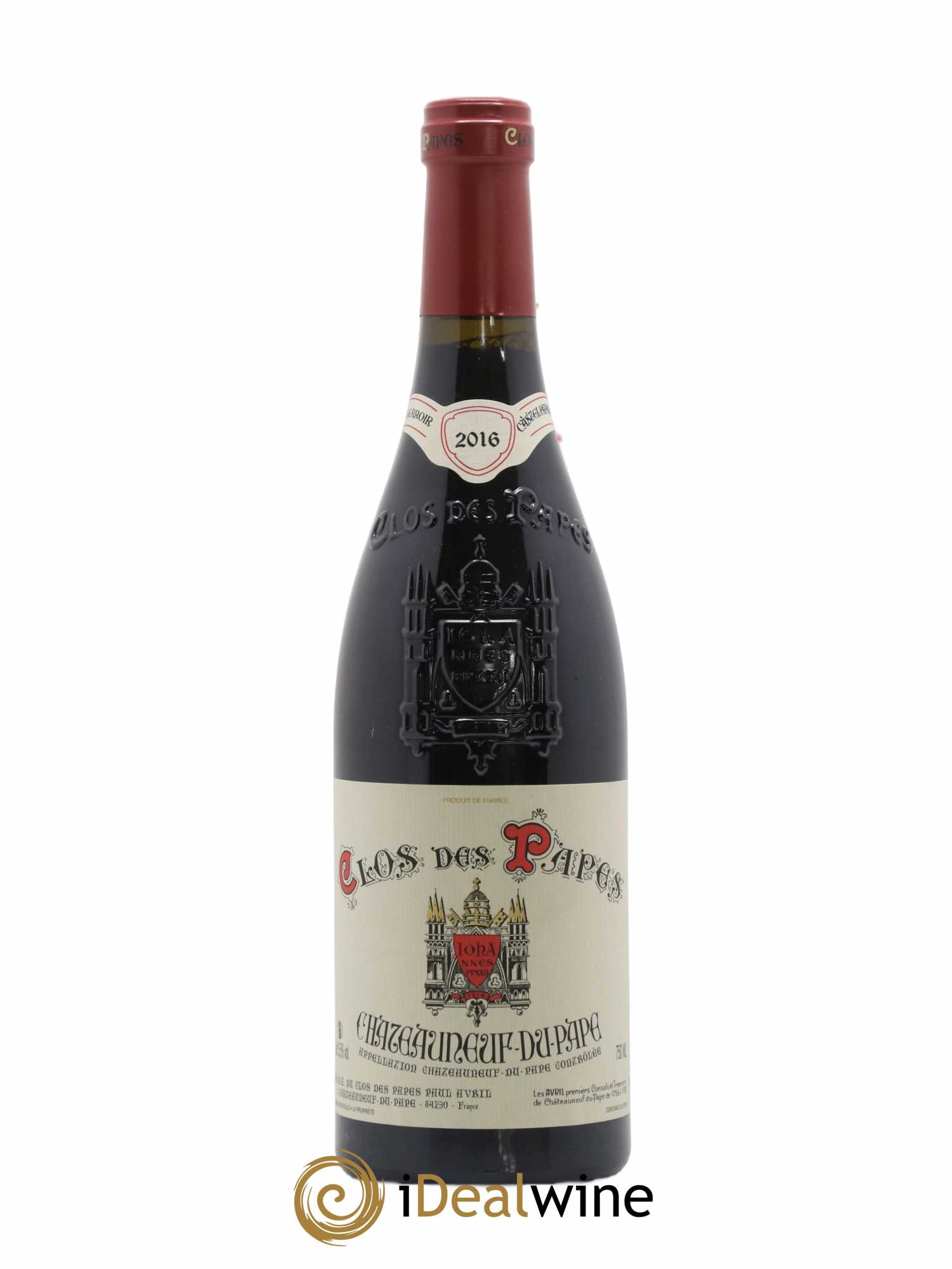 Châteauneuf-du-Pape Clos des Papes - Paul Avril 2016 - Lot de 1 bouteille - 0