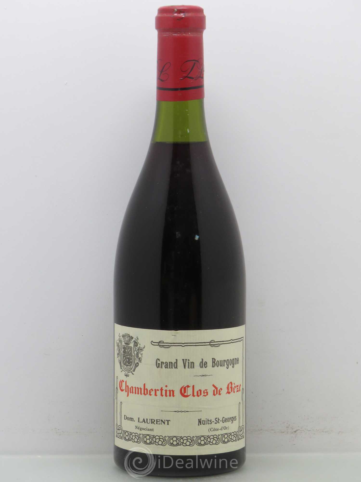 Chambertin Clos de Bèze Grand Cru Grande cuvée Vieilles vignes Dominique Laurent 1994 - Lot de 1 bouteille - 0