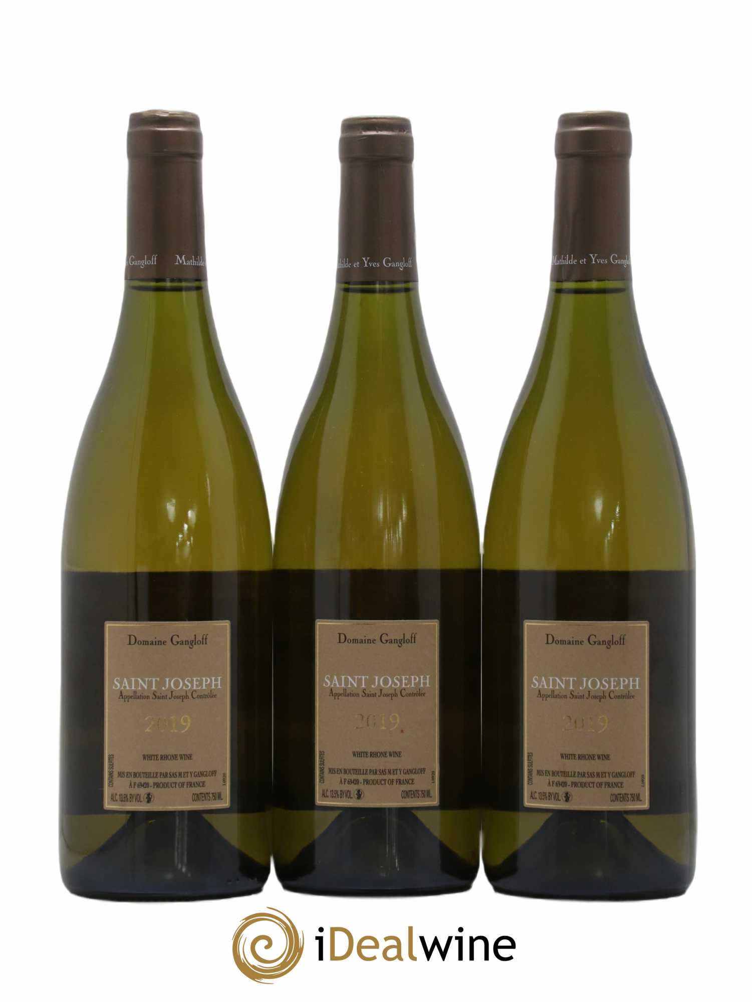 Saint-Joseph Gangloff (Domaine) 2019 - Lot de 3 bouteilles - 1