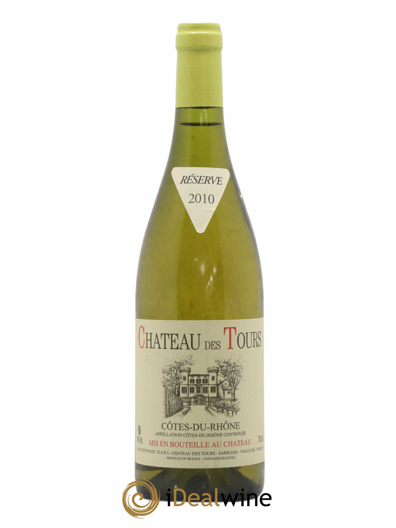Côtes-du-Rhône Château des Tours Emmanuel Reynaud 2010 - Lot de 1 bouteille - 0