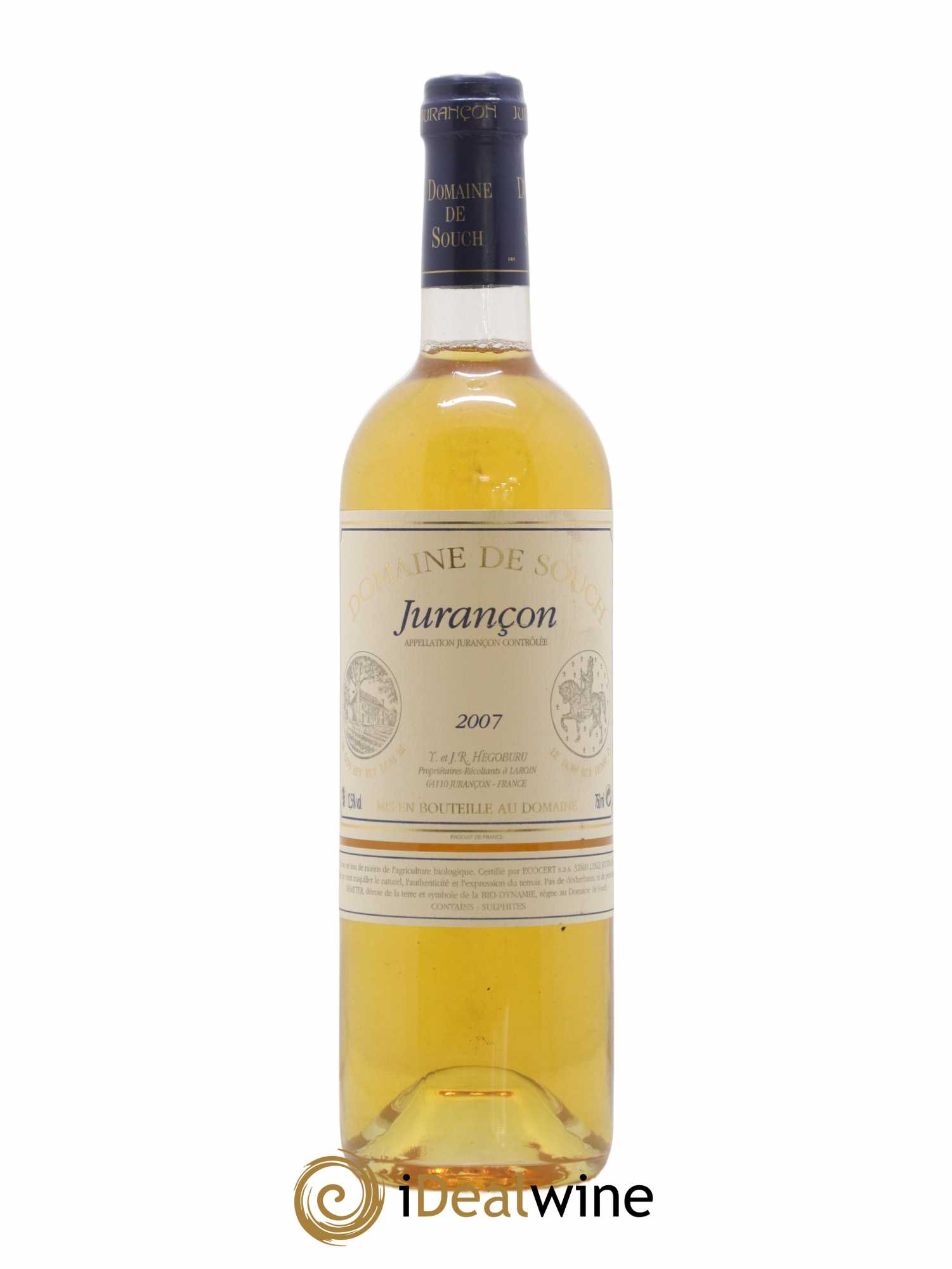 Jurançon Souch (Domaine de) 2007 - Posten von 1 Flasche - 0