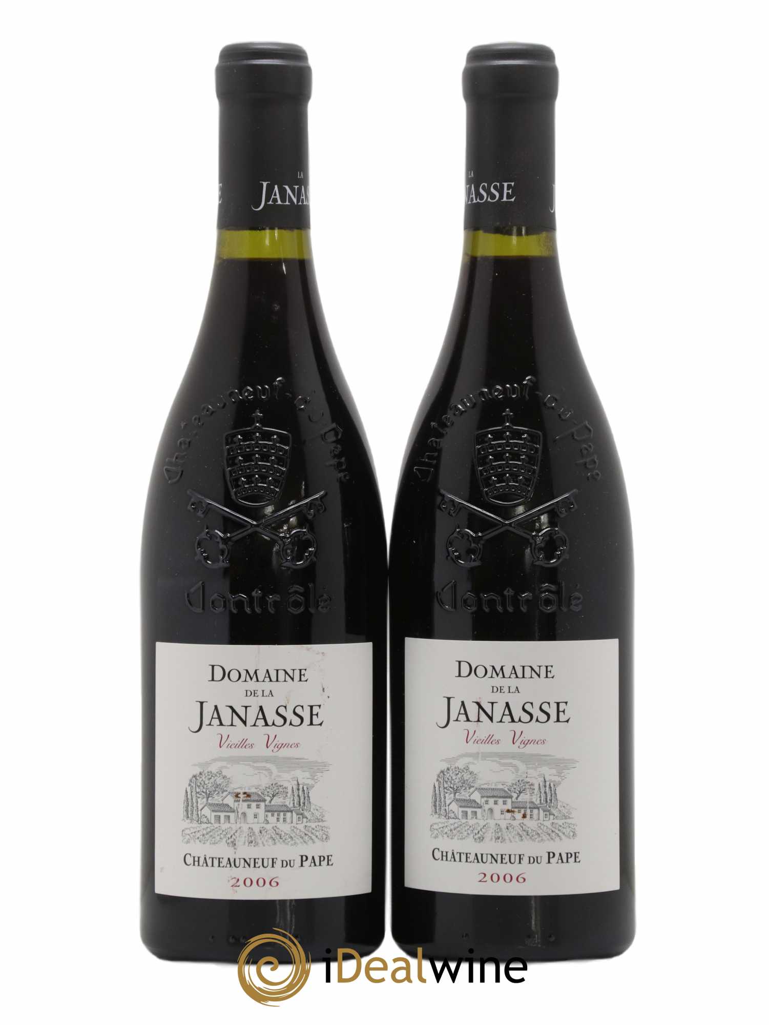 Châteauneuf-du-Pape Cuvée Vieilles Vignes La Janasse (Domaine de) 2006 - Lot de 2 bouteilles - 0