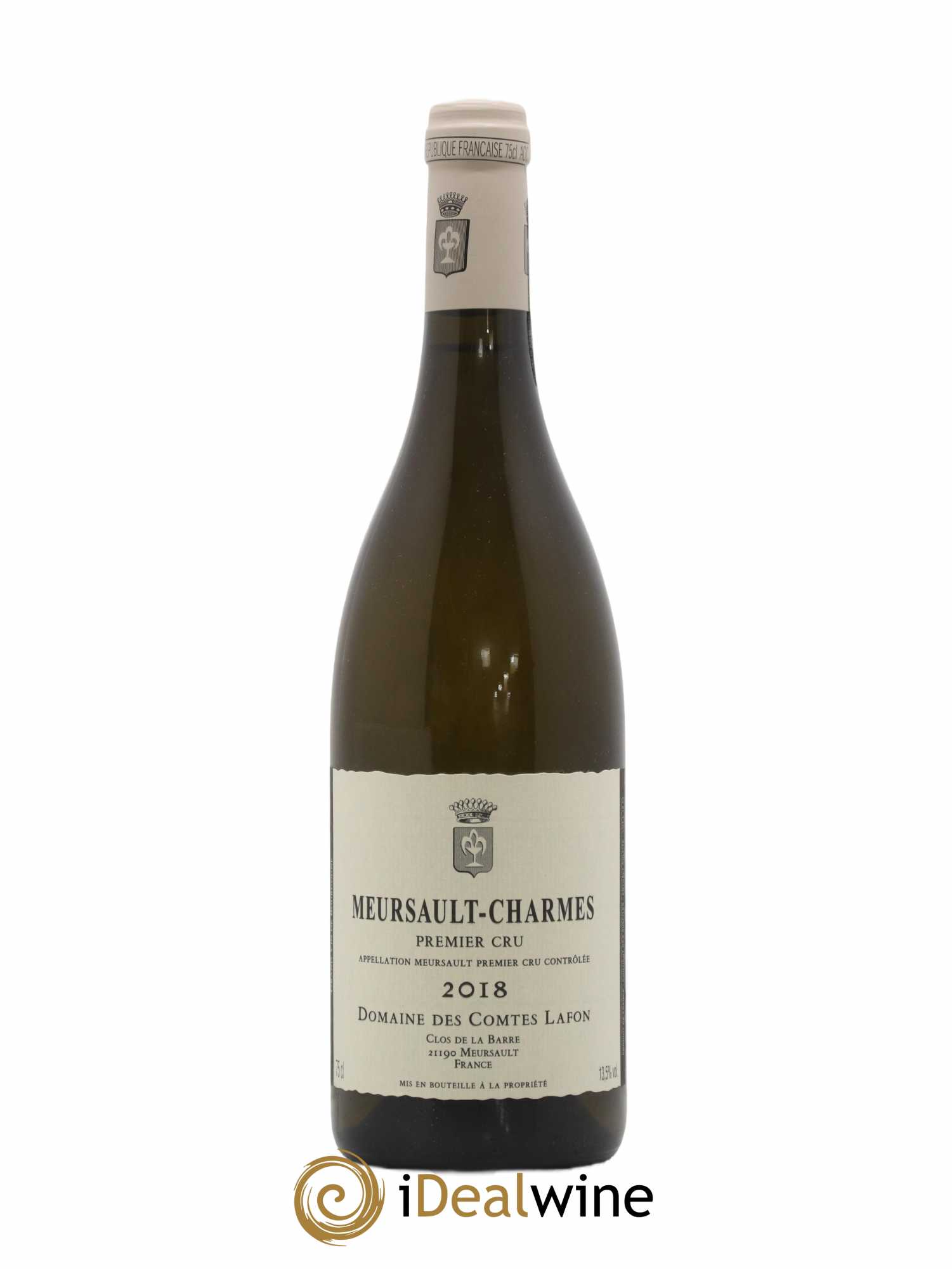 Meursault 1er Cru Charmes Comtes Lafon (Domaine des) 2018 - Lot de 1 bouteille - 0