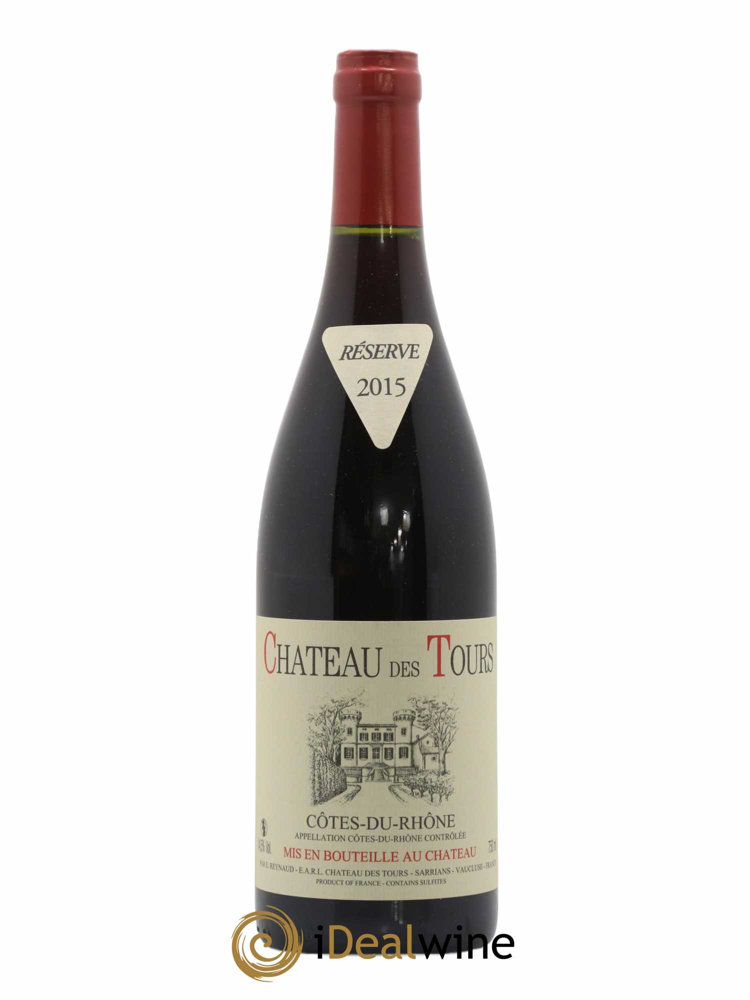 Côtes-du-Rhône Château des Tours Emmanuel Reynaud 2015 - Lot de 1 bouteille - 0