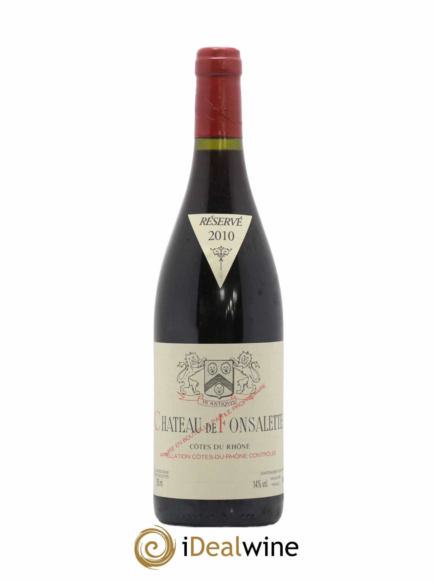 Côtes-du-Rhône Château de Fonsalette Emmanuel Reynaud (senza prezzo di riserva) 2010 - Lotto di 1 bottiglia - 0