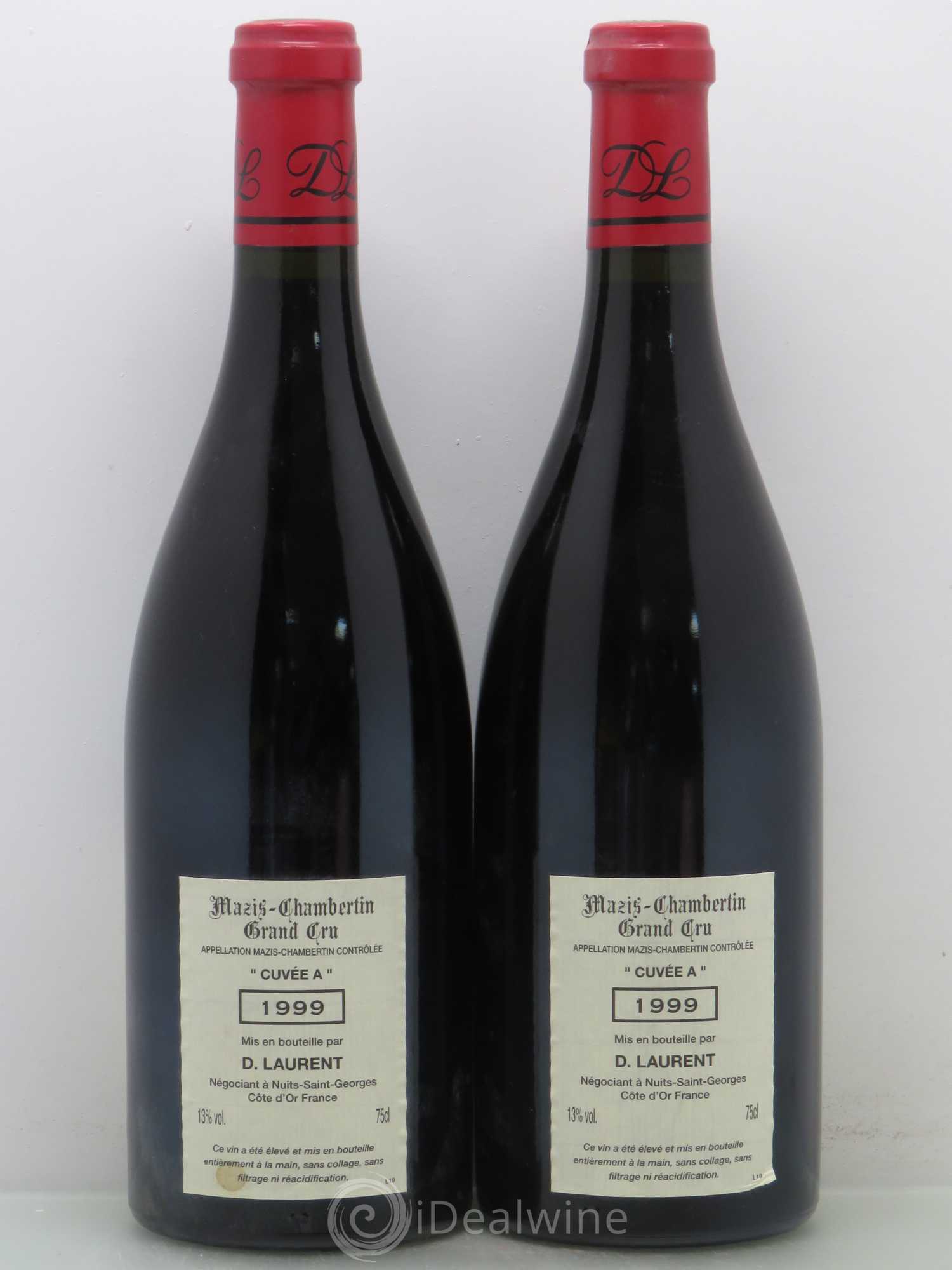 Mazis-Chambertin Grand Cru Dominique Laurent 1999 - Lot de 2 bouteilles - 1