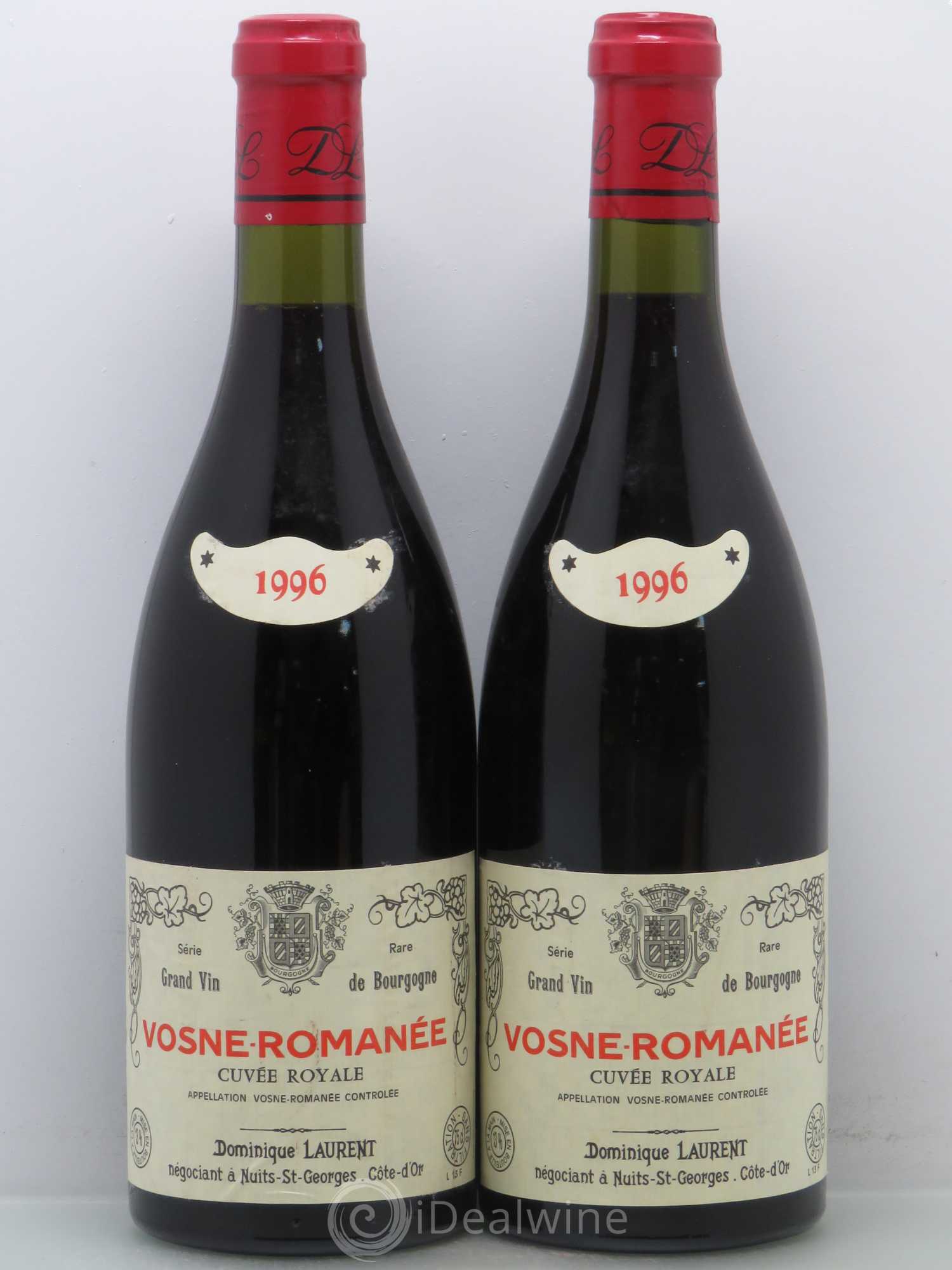 Vosne-Romanée Cuvée Royale - Domaine Laurent Série Rare 1996 - Posten von 2 Flaschen - 0