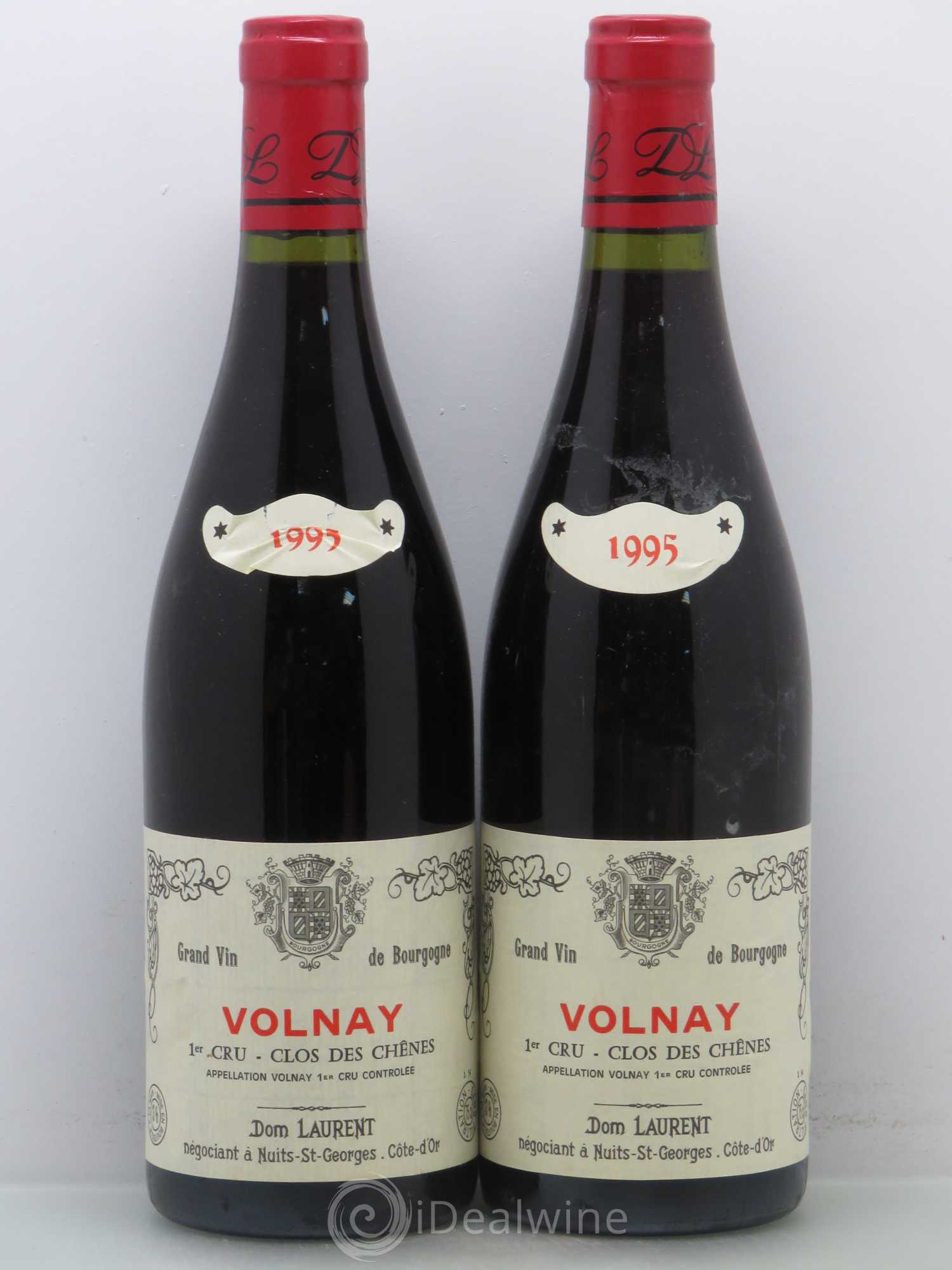Volnay 1er Cru Domaine Laurent 1995 - Posten von 2 Flaschen - 0