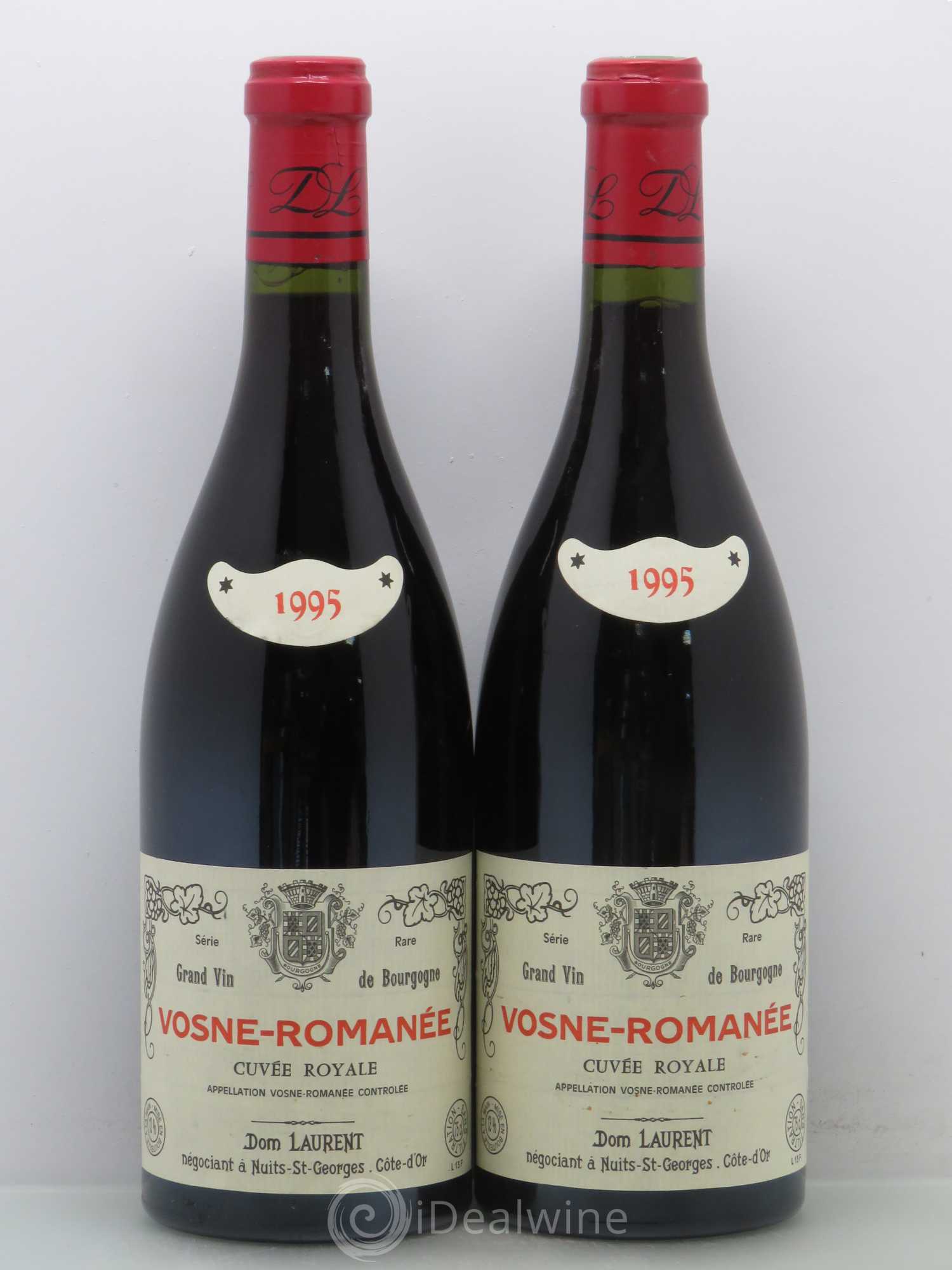 Vosne-Romanée Cuvée Royale - Domaine Laurent Série Rare 1995 - Posten von 2 Flaschen - 0