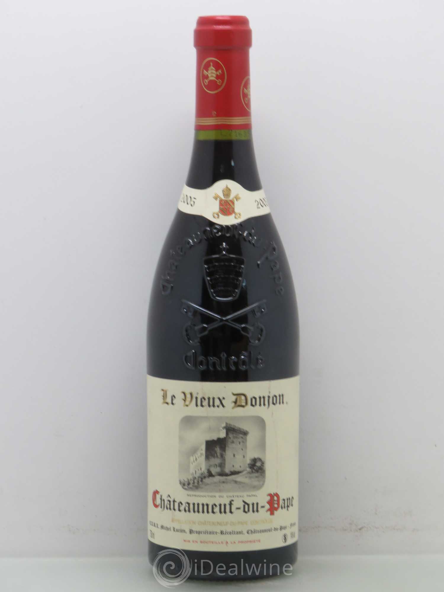 Châteauneuf-du-Pape Le Vieux Donjon Michel Lucien 2005 - Lot de 1 bouteille - 0
