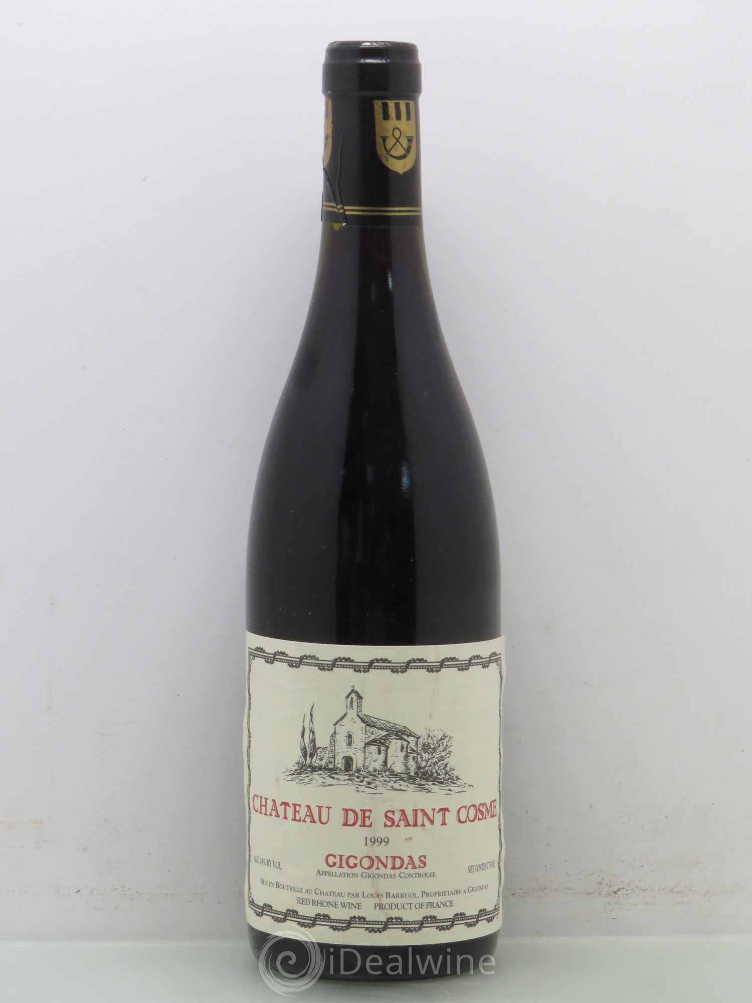 Gigondas Saint Cosme 1999 - Posten von 1 Flasche - 0