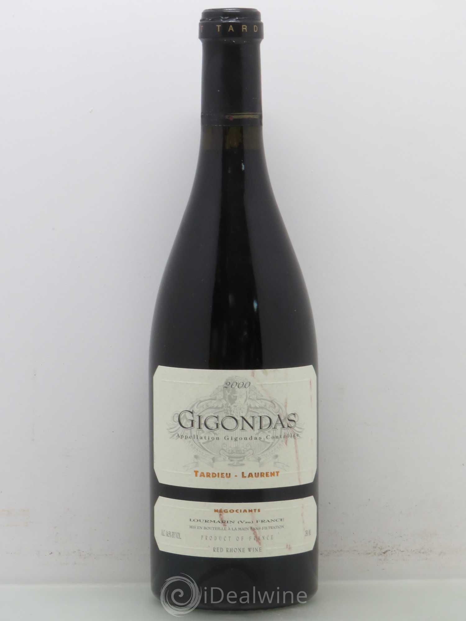 Gigondas Tardieu Laurent 2000 - Posten von 1 Flasche - 0