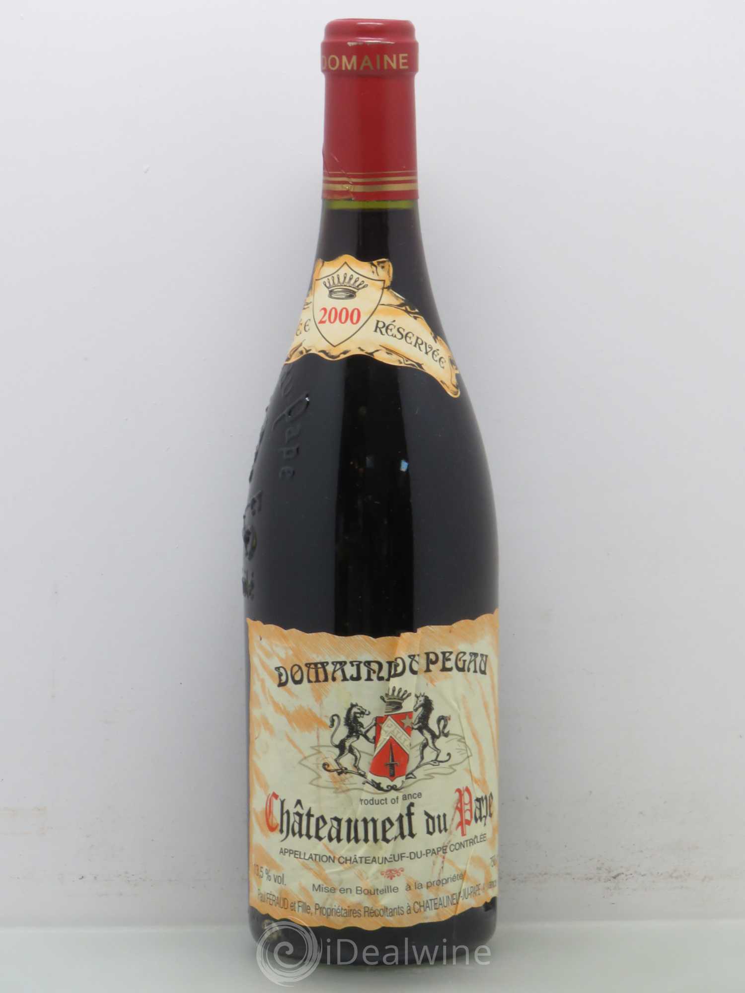 Châteauneuf-du-Pape Domaine du Pégau Cuvée Réservée Paul et Laurence Féraud 2000 - Lot de 1 bouteille - 0